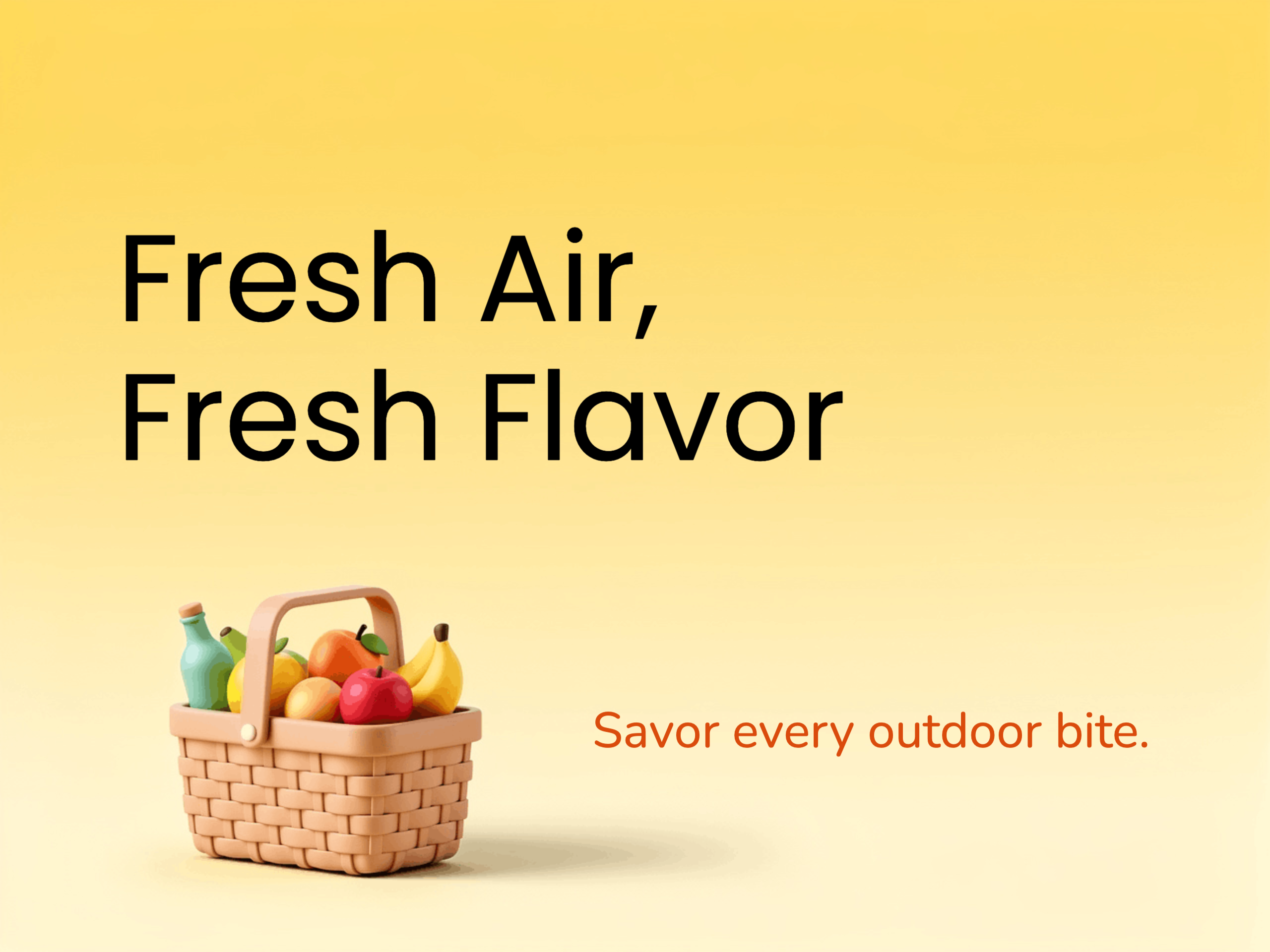 Picnic Perfection eCard template preview