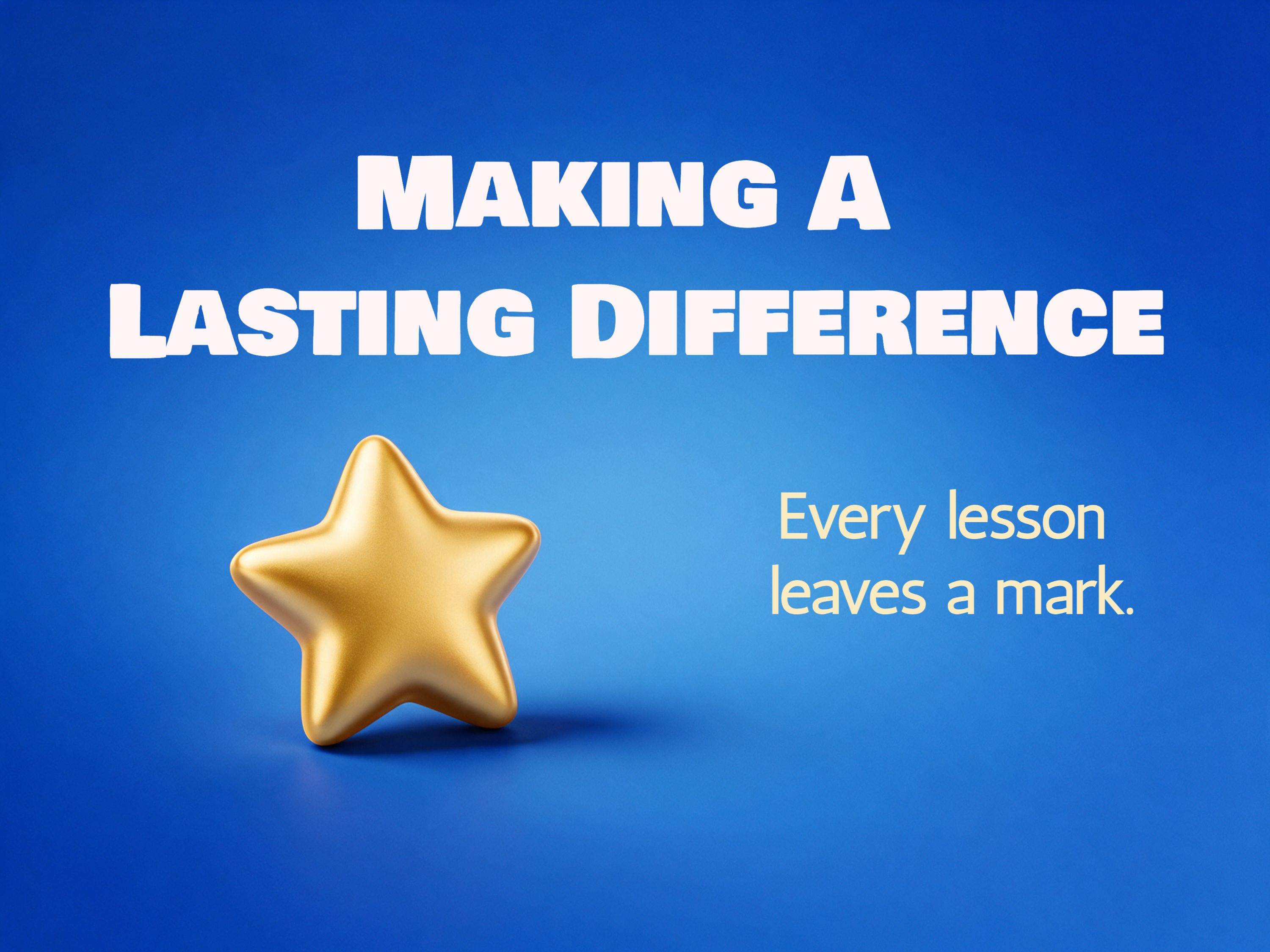 Gold Star eCard Template