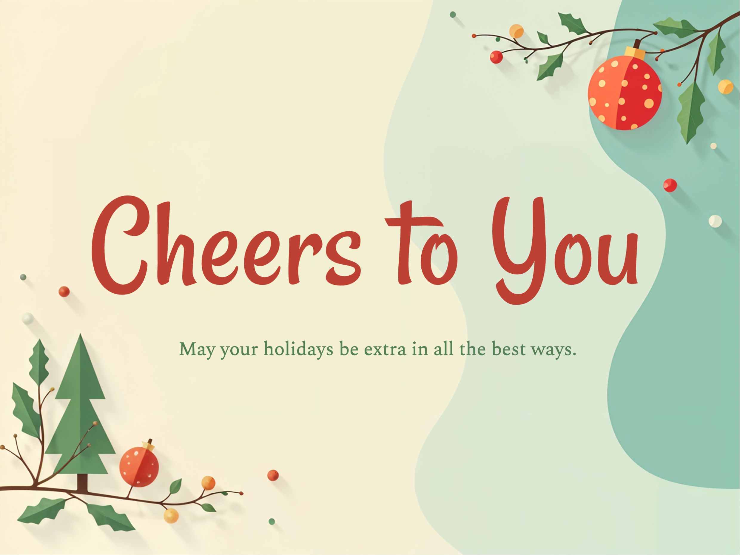 Good Tidings Only eCard Template