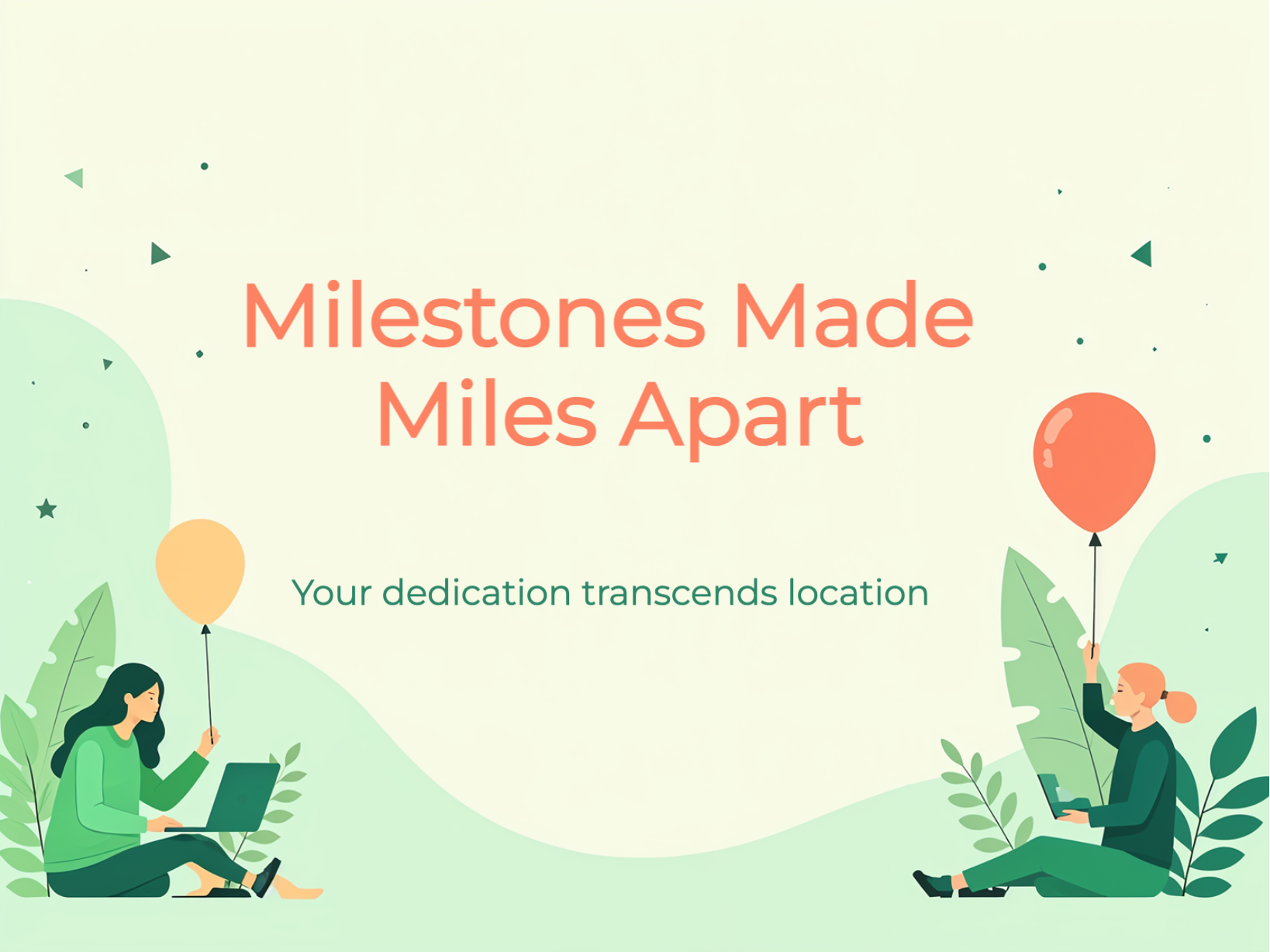 The Long View eCard Template