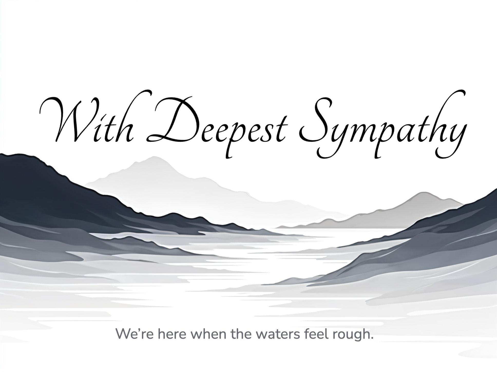 Gentle Currents eCard Template