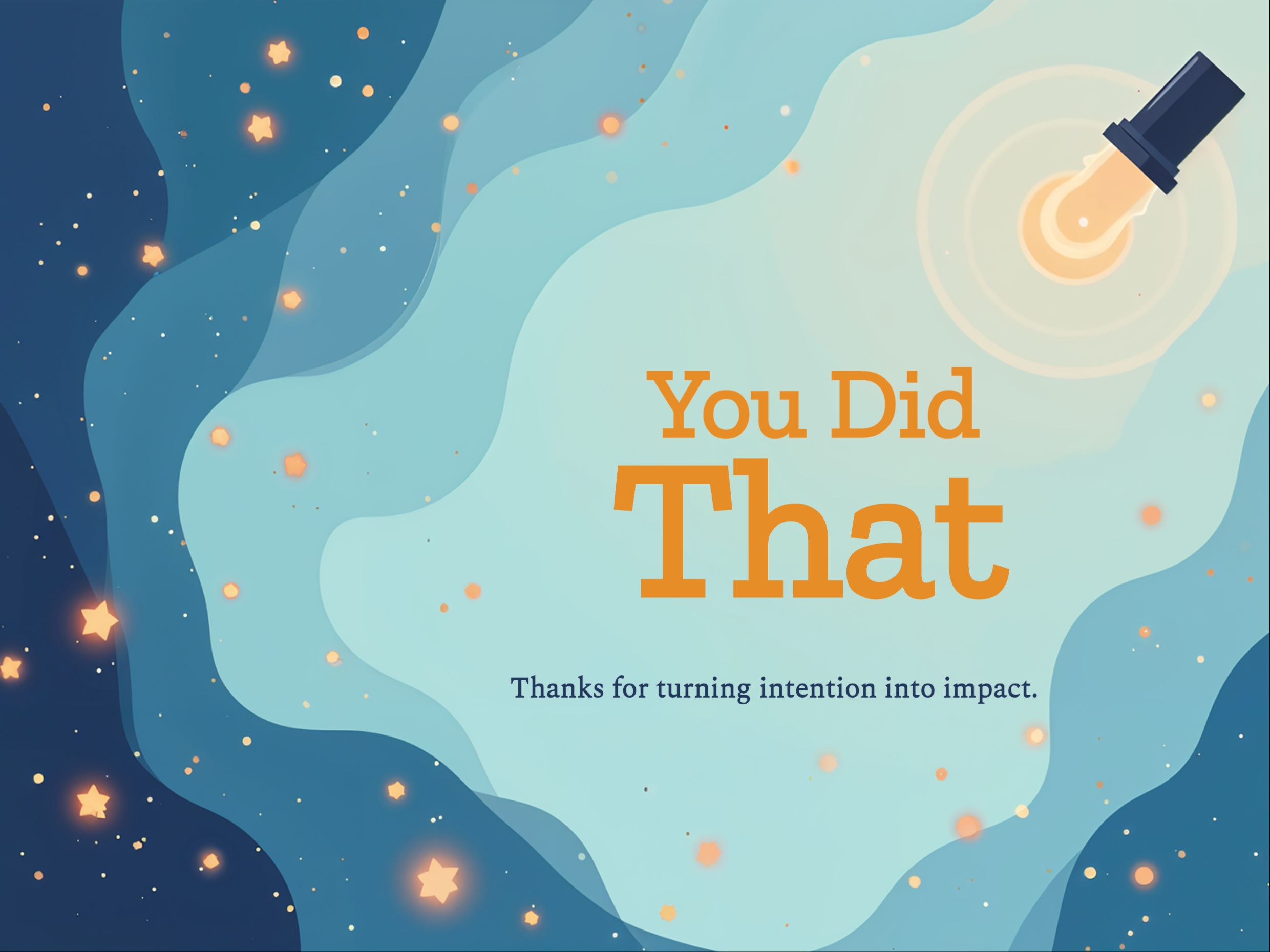 Donor Magic eCard Template