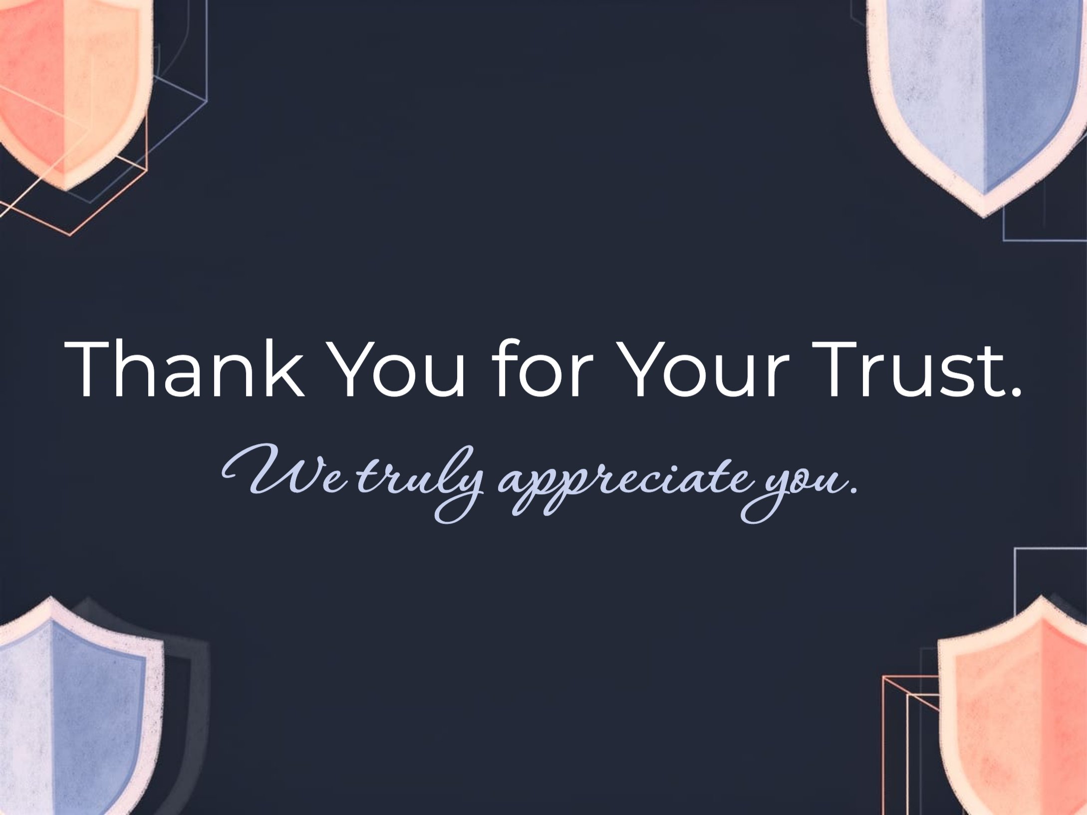 Trusted Partnership eCard Template