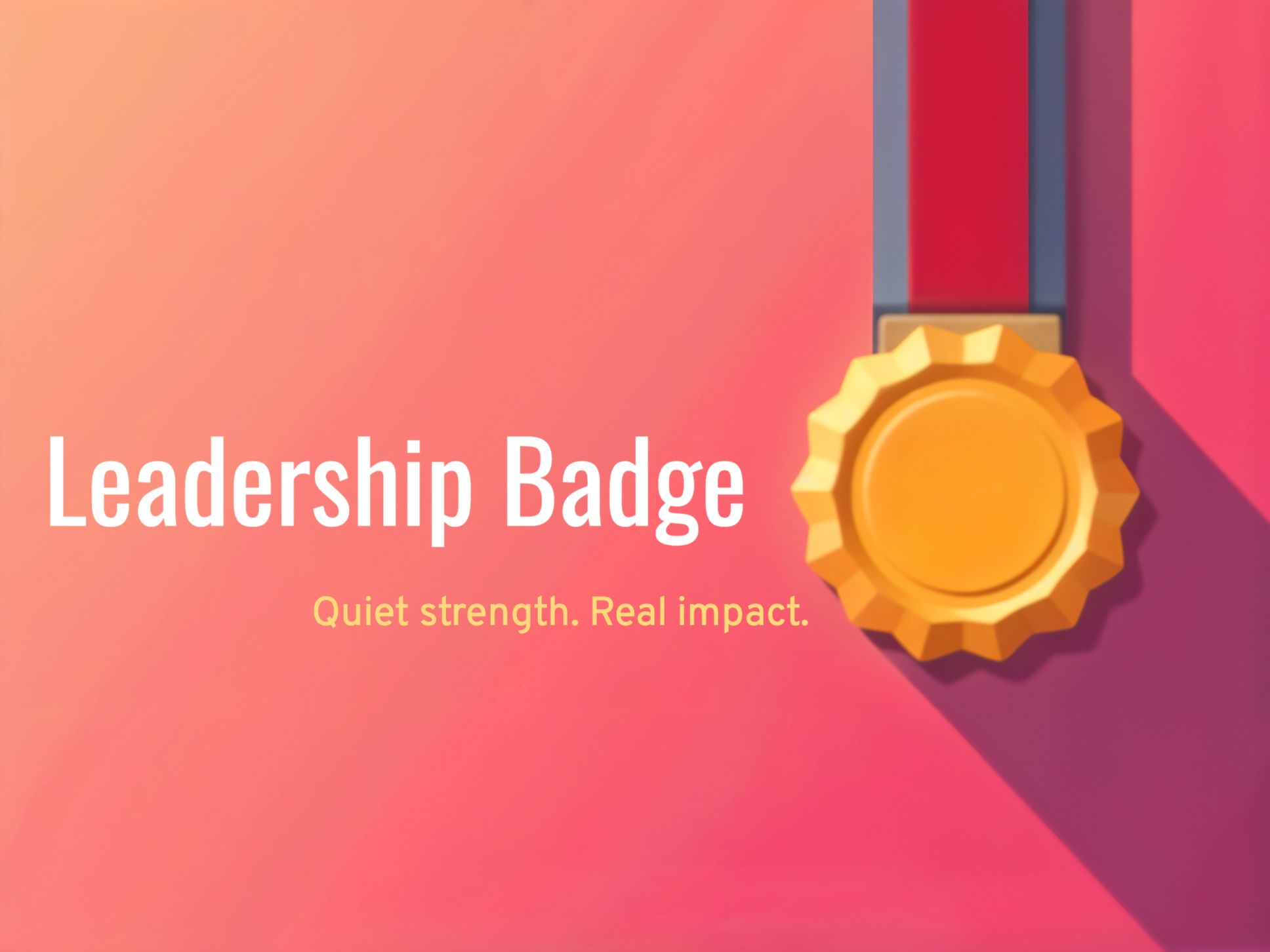 Badge of Dedication eCard Template