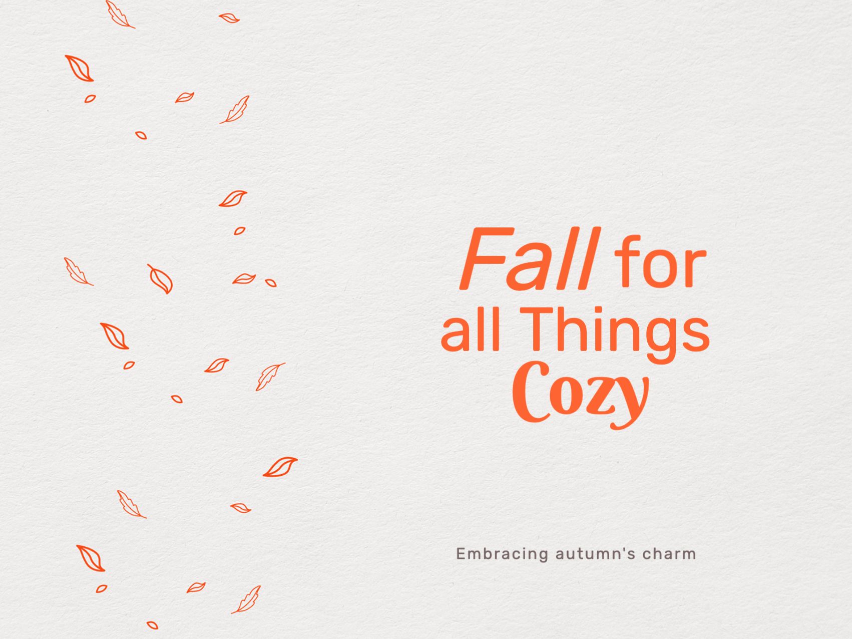 Pumpkin Spice & Everything Nice eCard Template