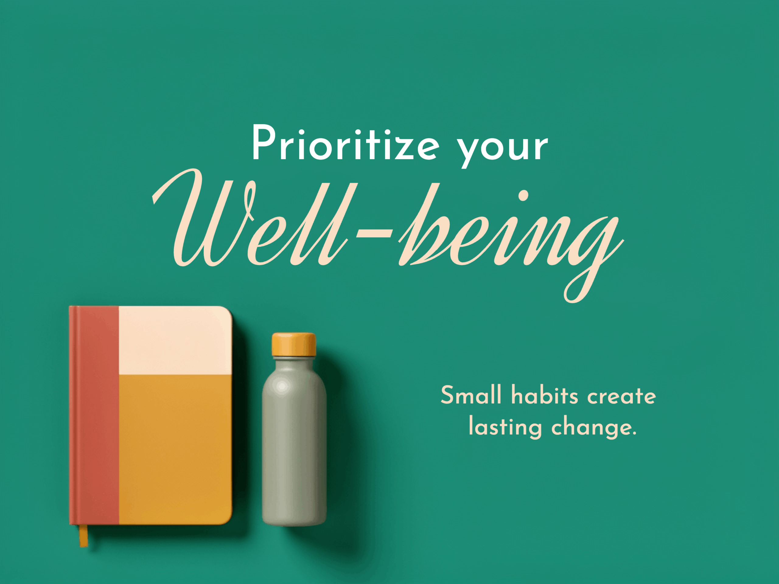 Wellness Begins eCard template preview