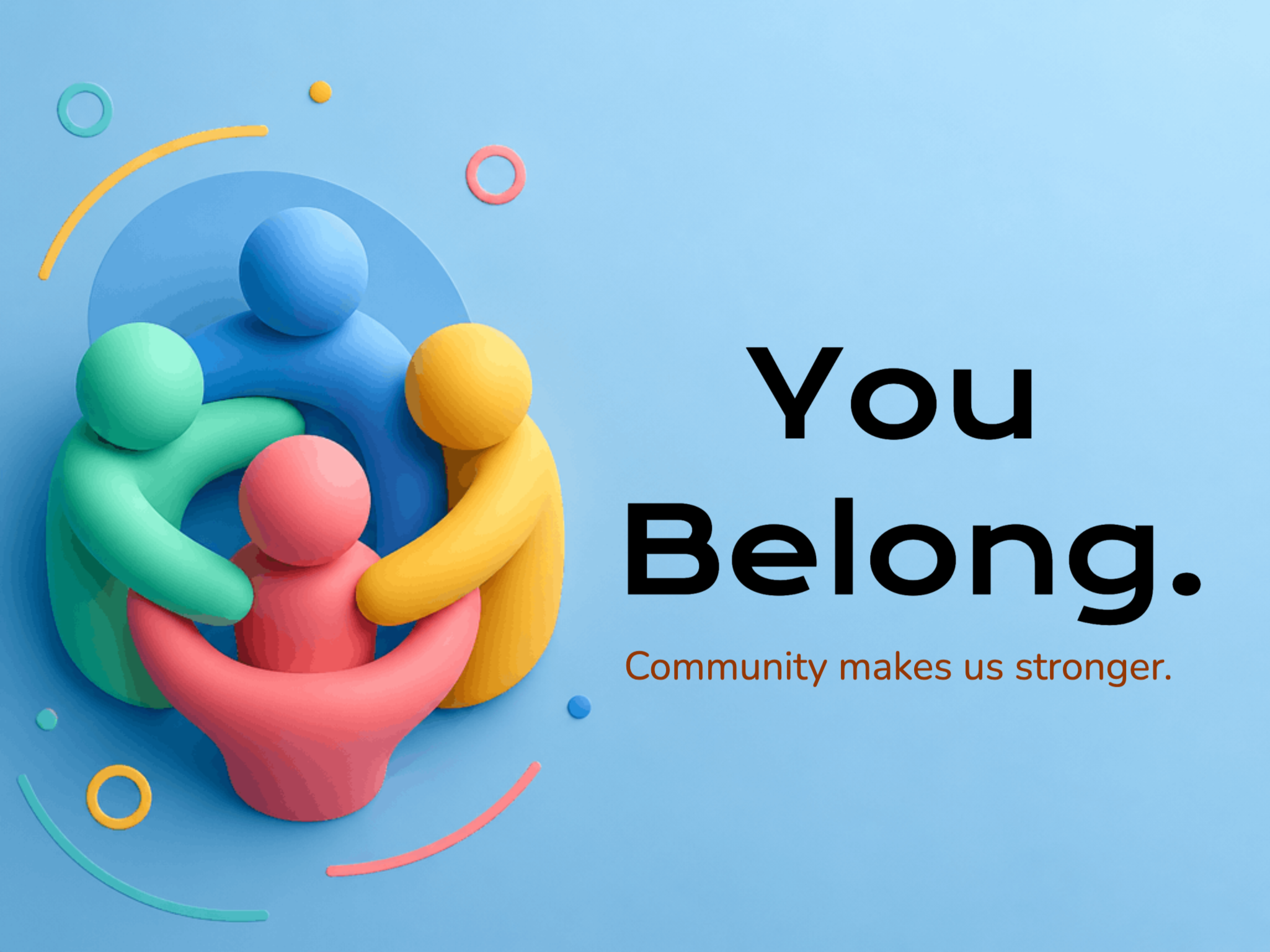 Celebrate Your Community eCard template preview