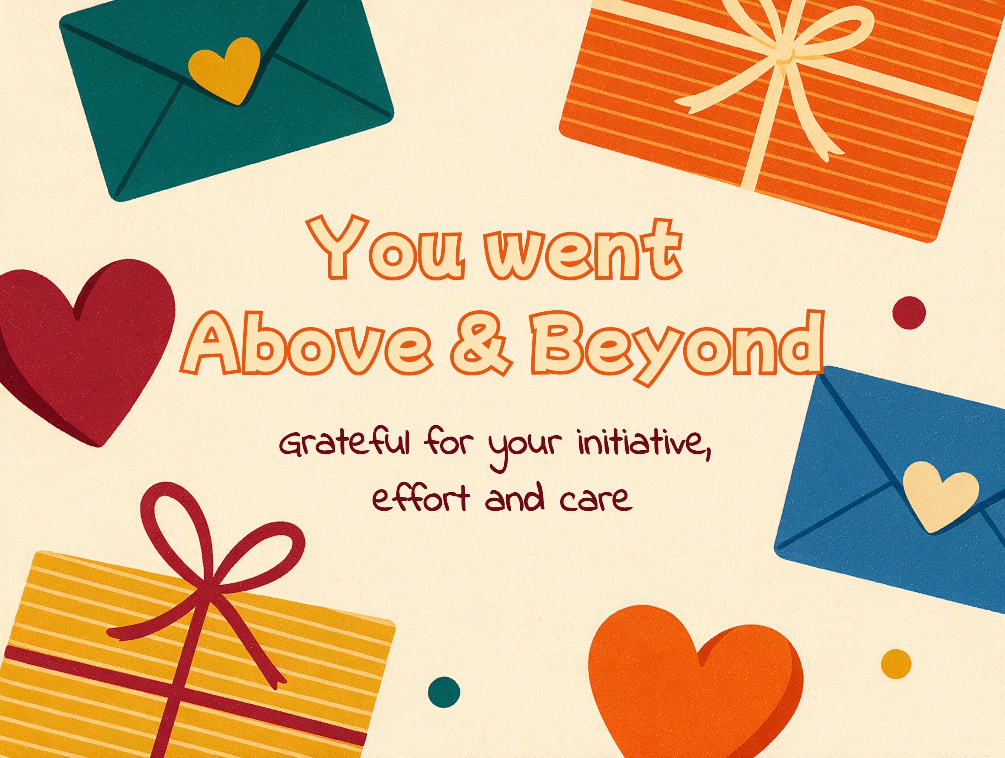 A Little Appreciation eCard Template