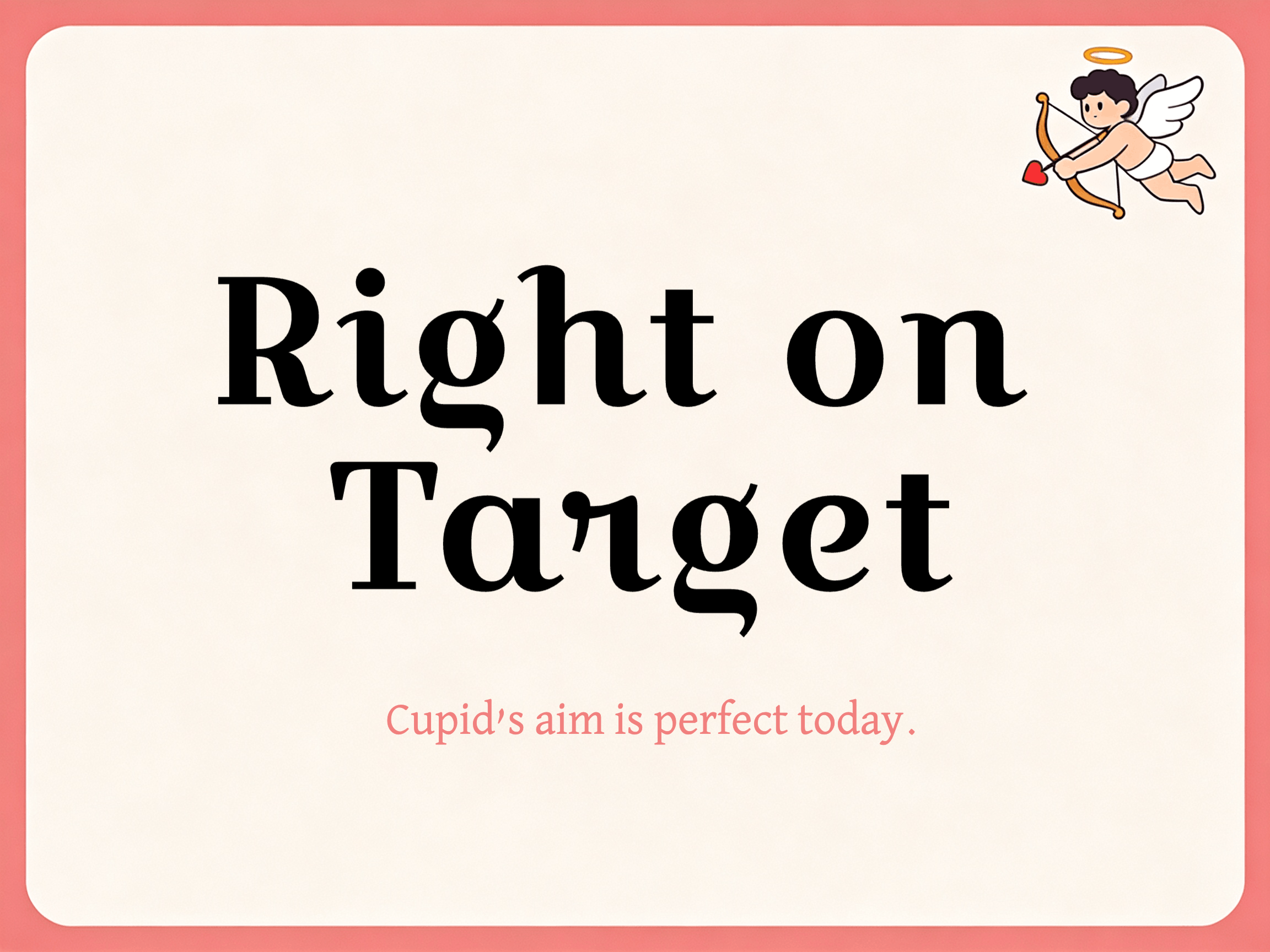 Arrow Alert eCard Template preview