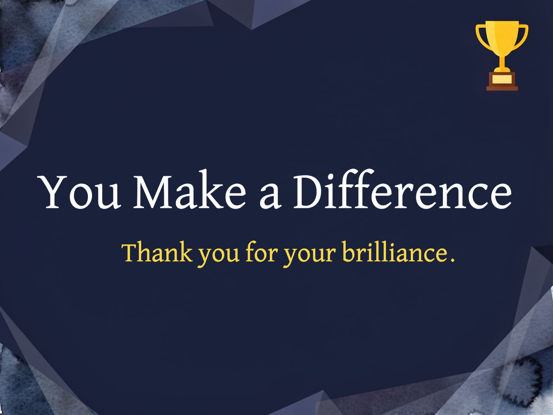 Celebrating Great Work eCard Template