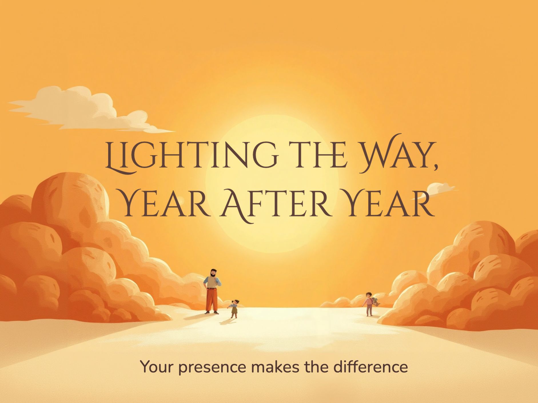  Beacon of Dedication eCard Template