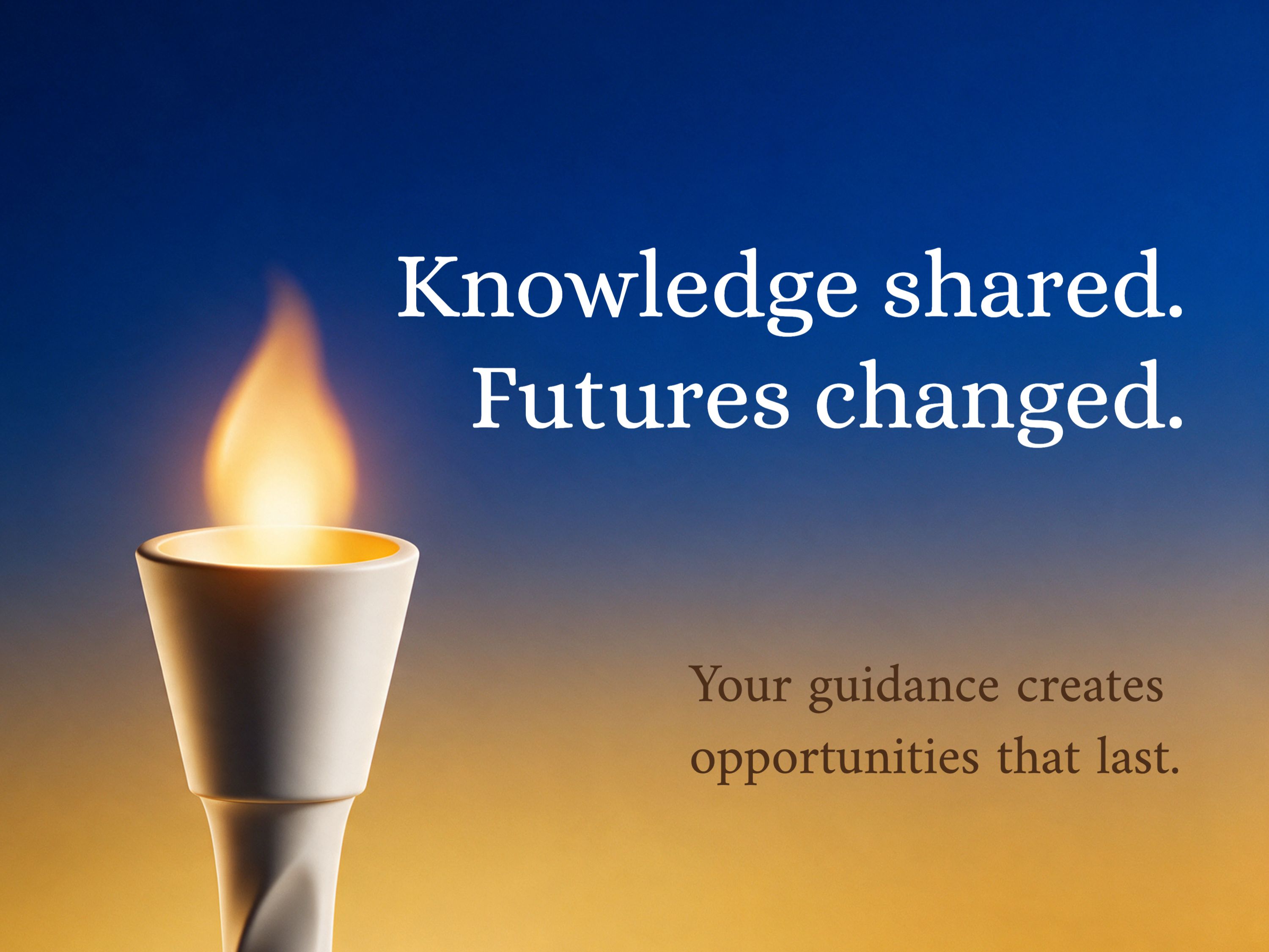 Passing the Torch eCard Template