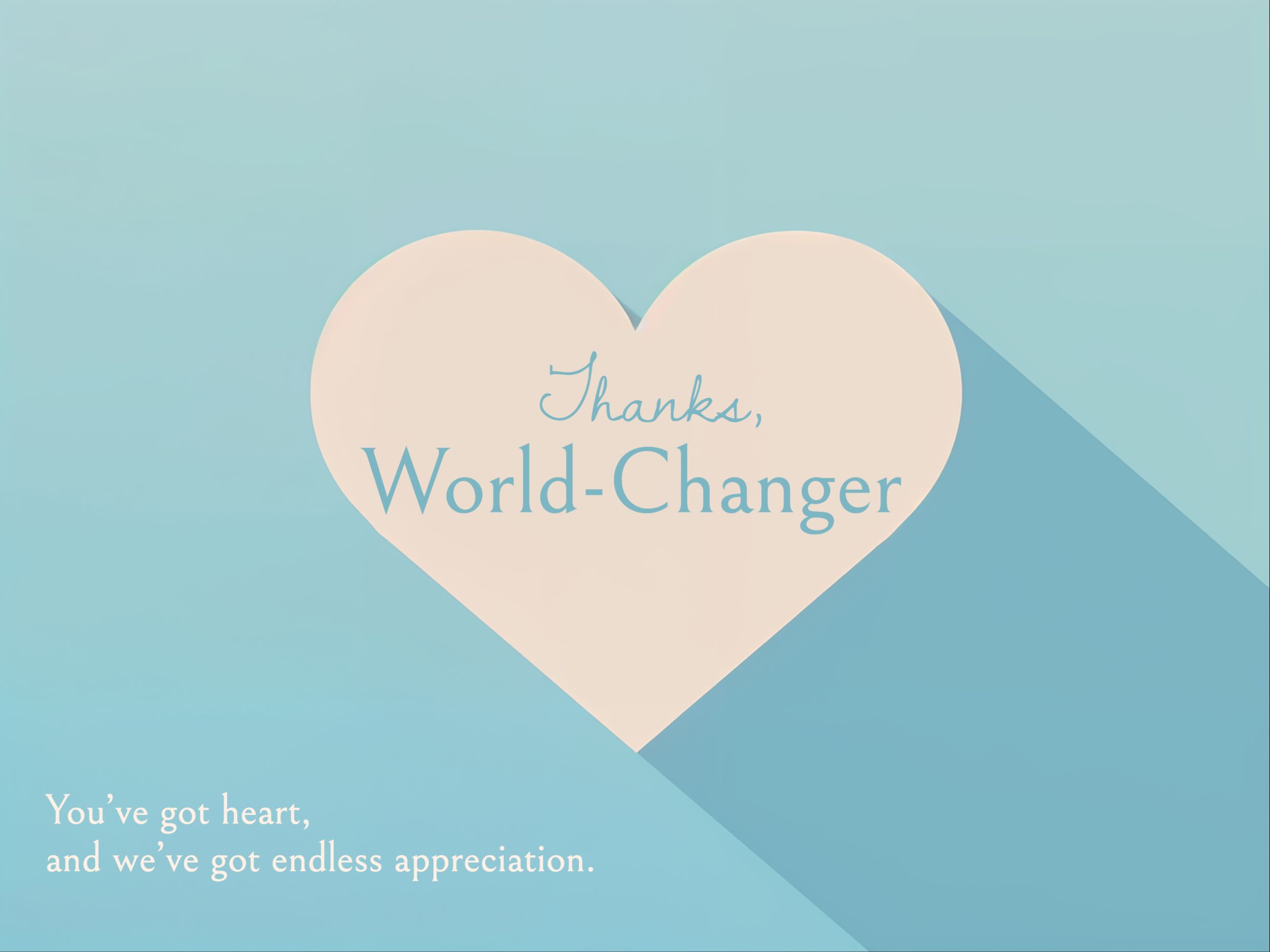 Generosity Looks Good on You eCard Template