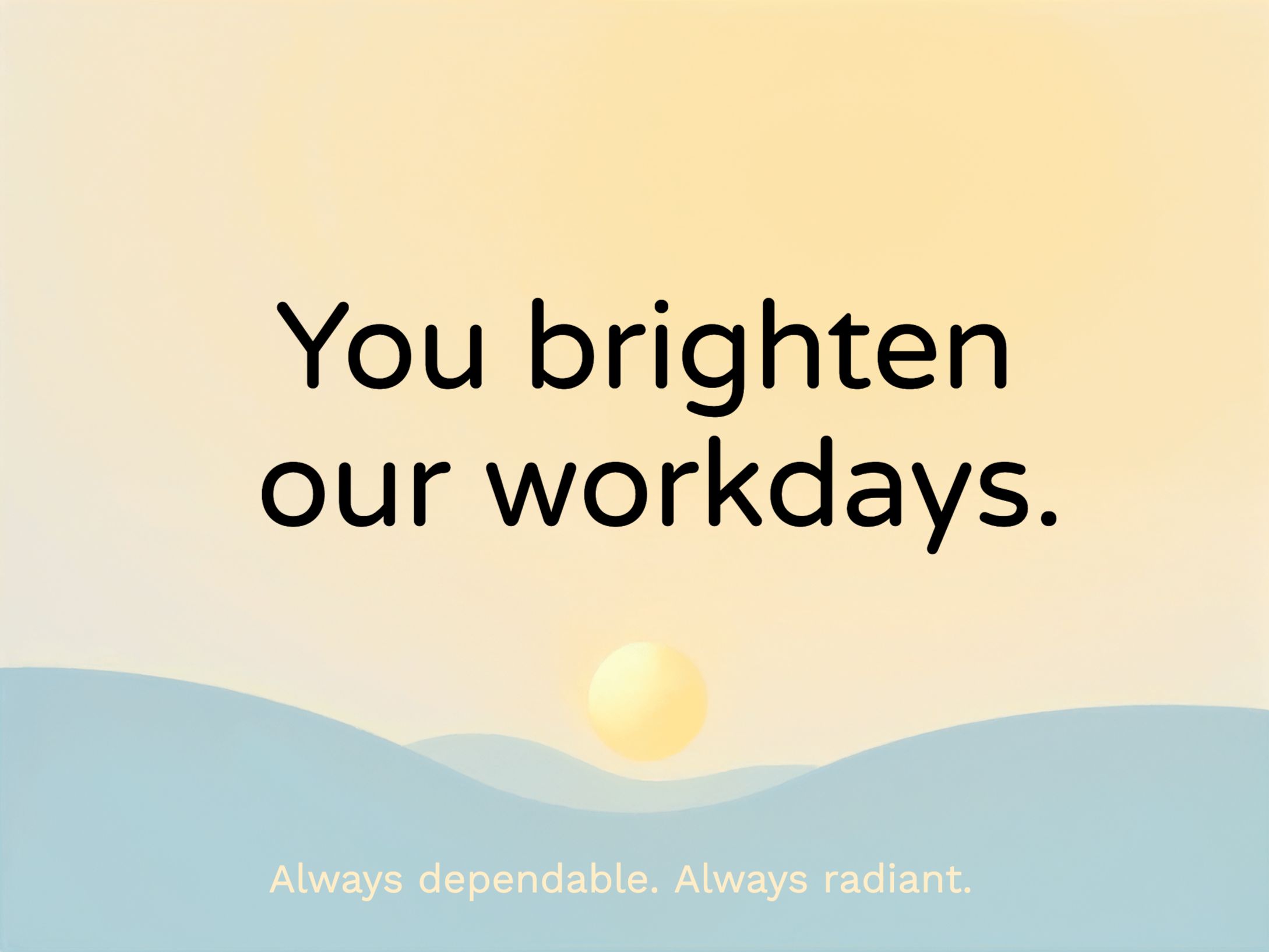 Sunshine Spark eCard Template