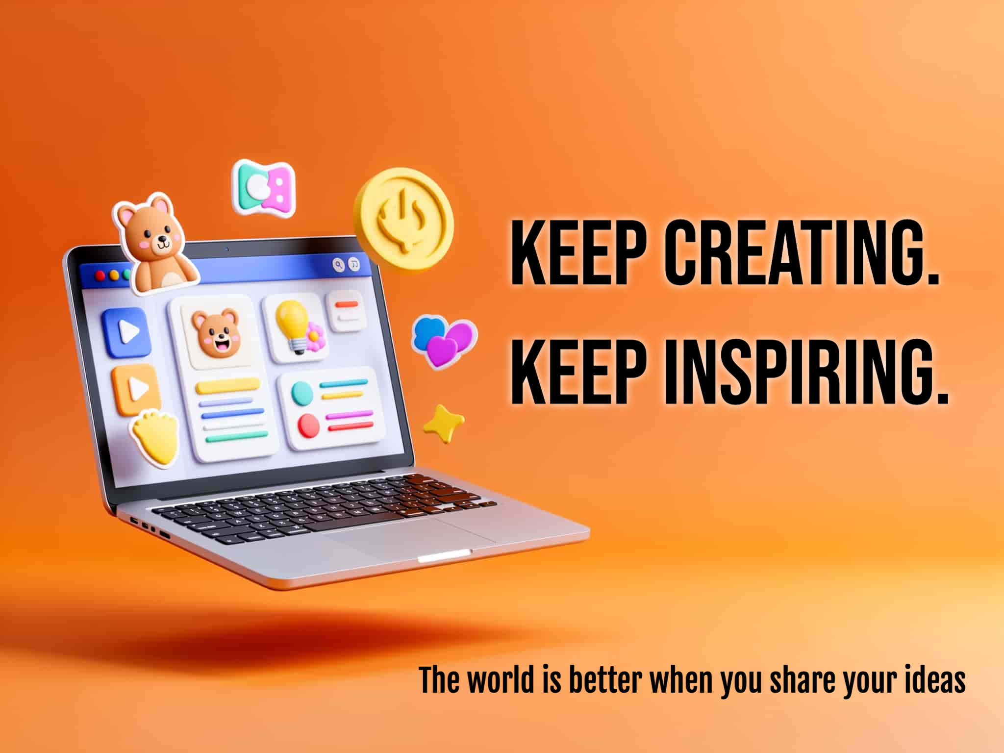 Creator Mode eCard template preview