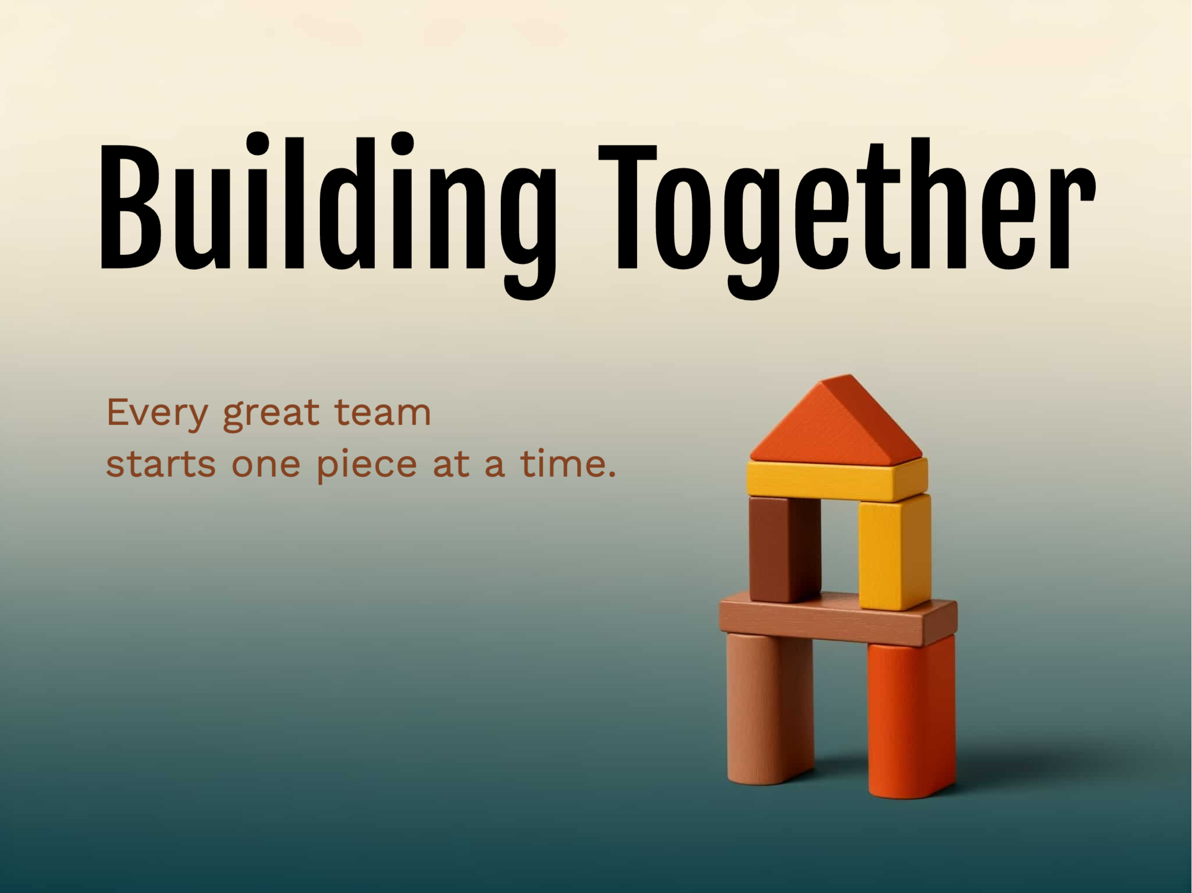 Building Blocks eCard template preview