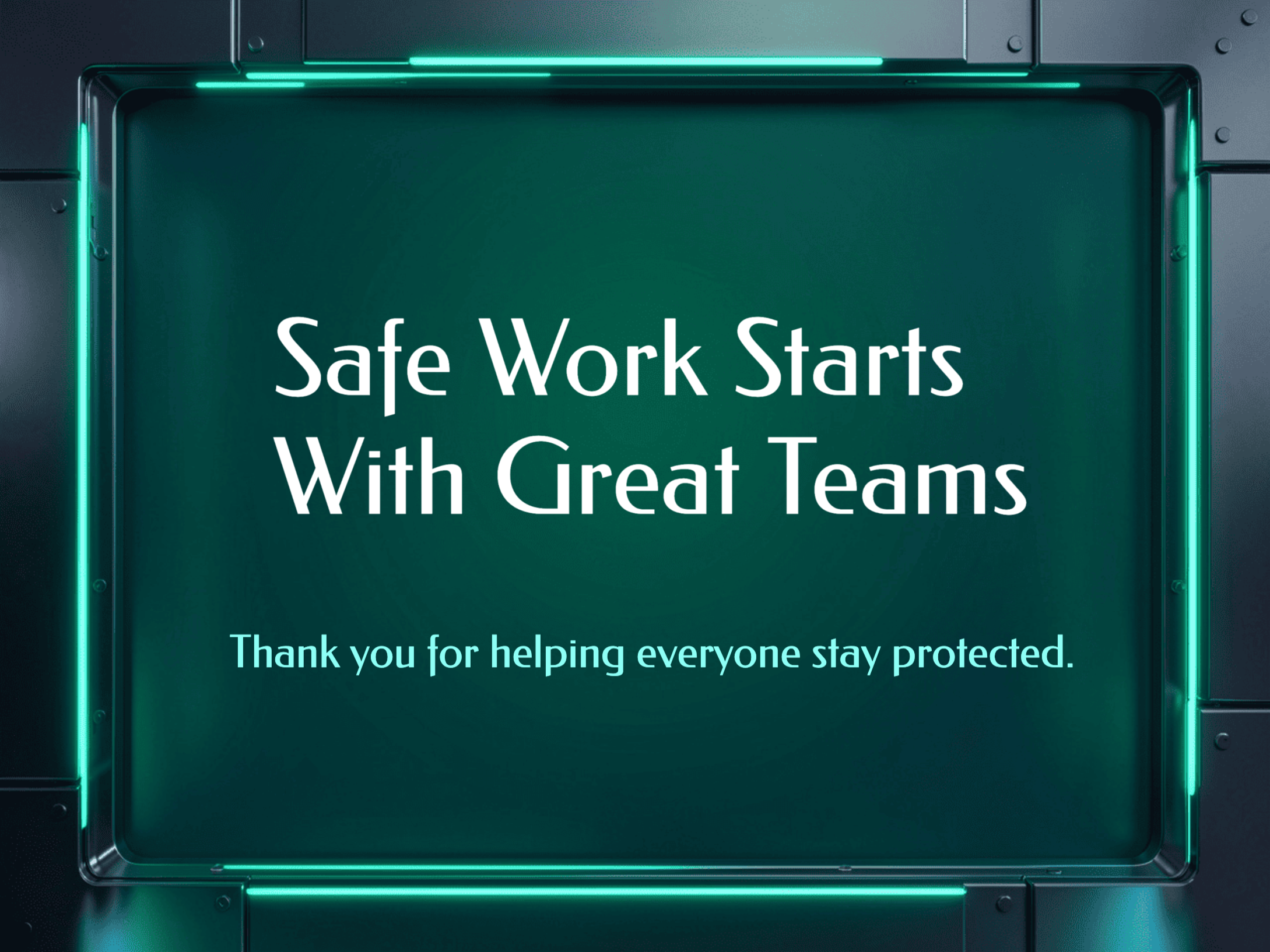 Leading With Safety eCard Template
