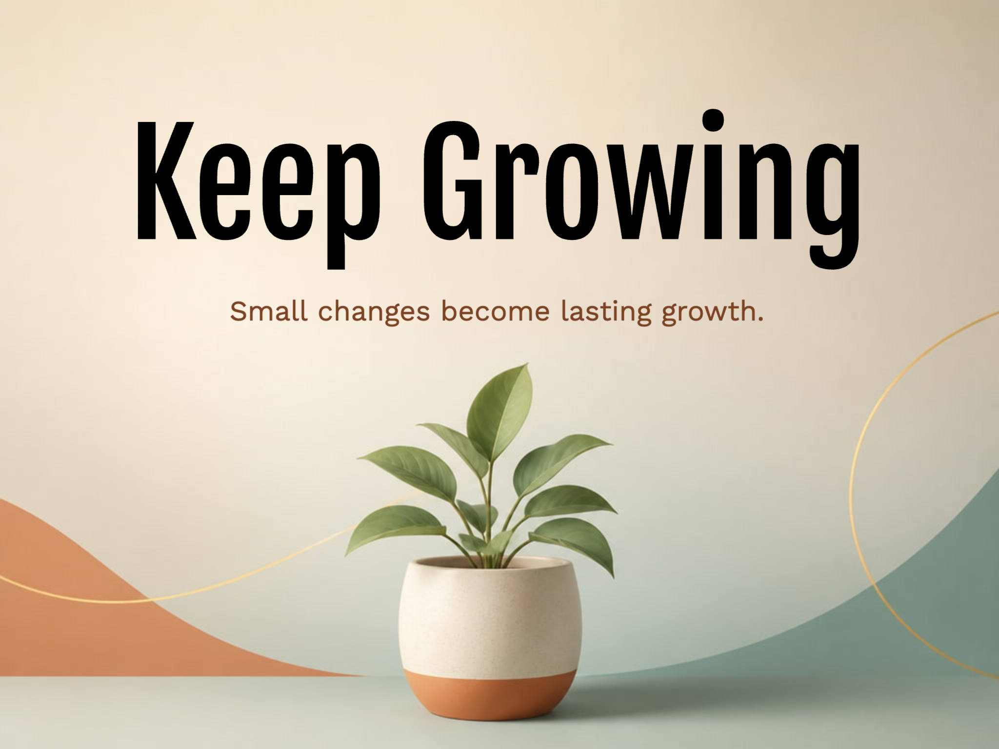 Growing Plant eCard template preview