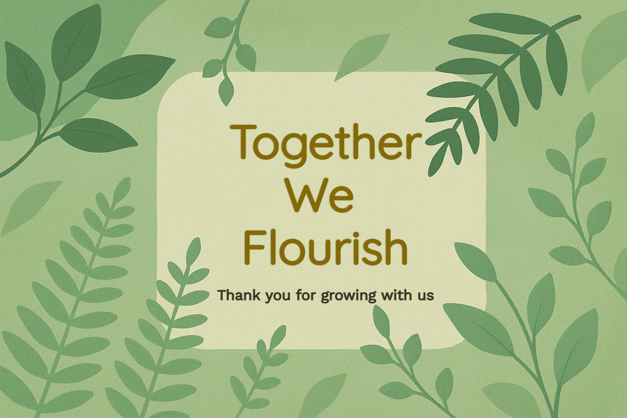 Growth Partners eCard Template