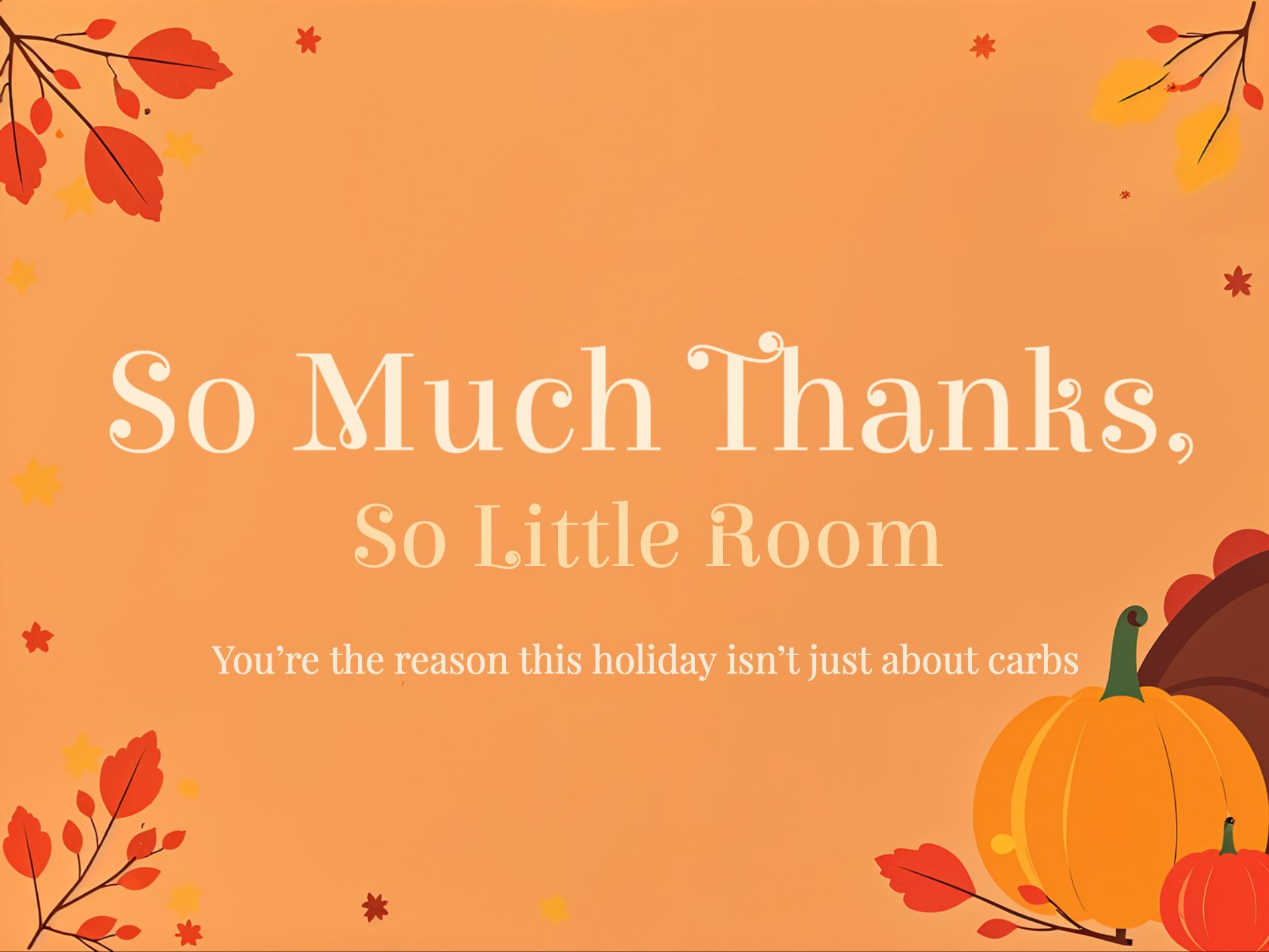 Stuffed with Thanks eCard Template