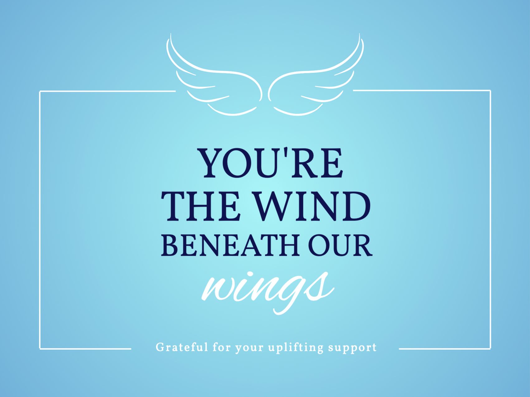 Soaring High eCard Template