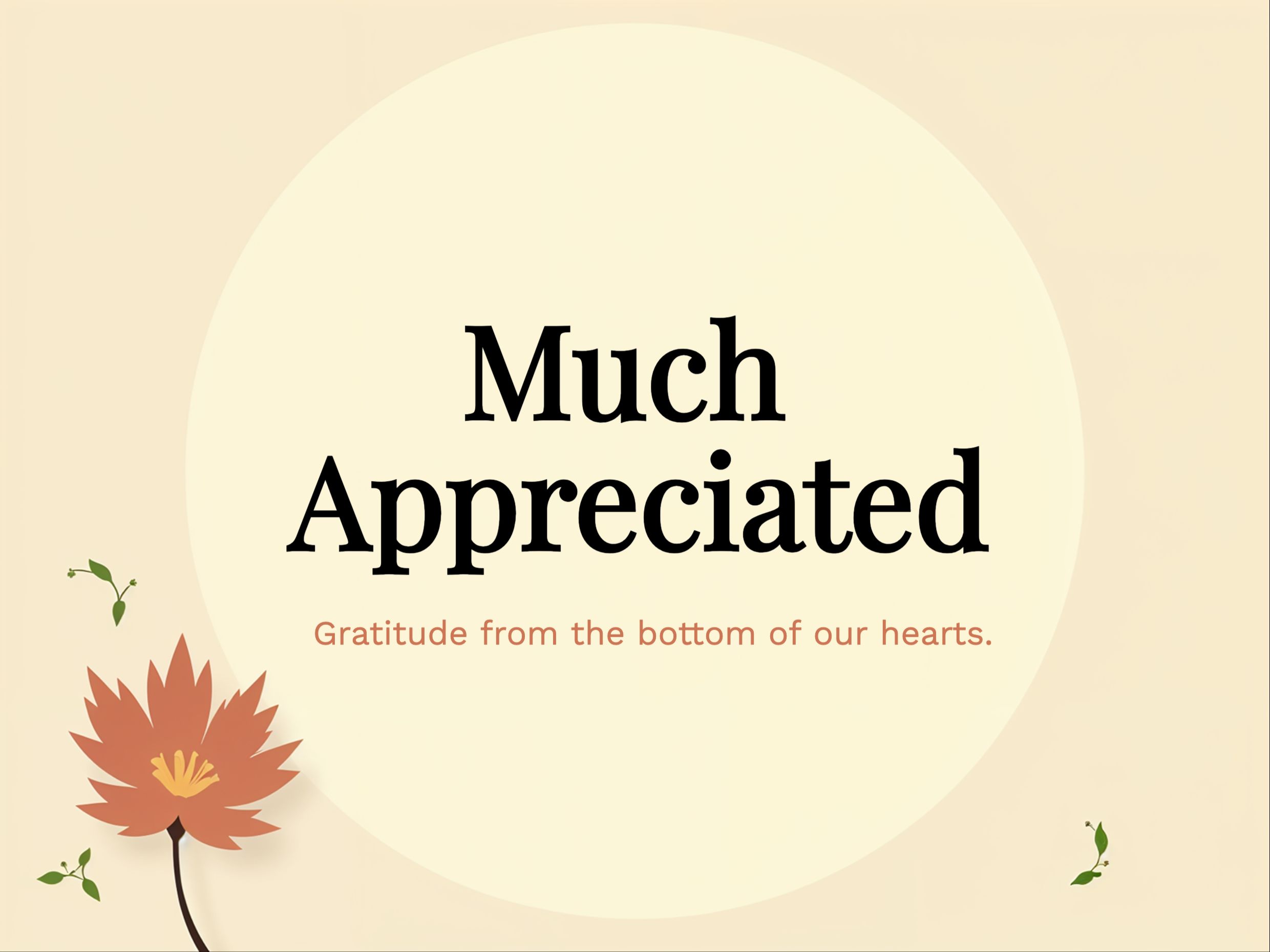  A Note of Thanks eCard Template