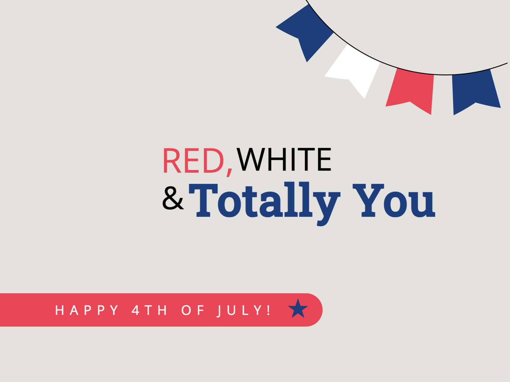 Star-Spangled Awesome eCard Template