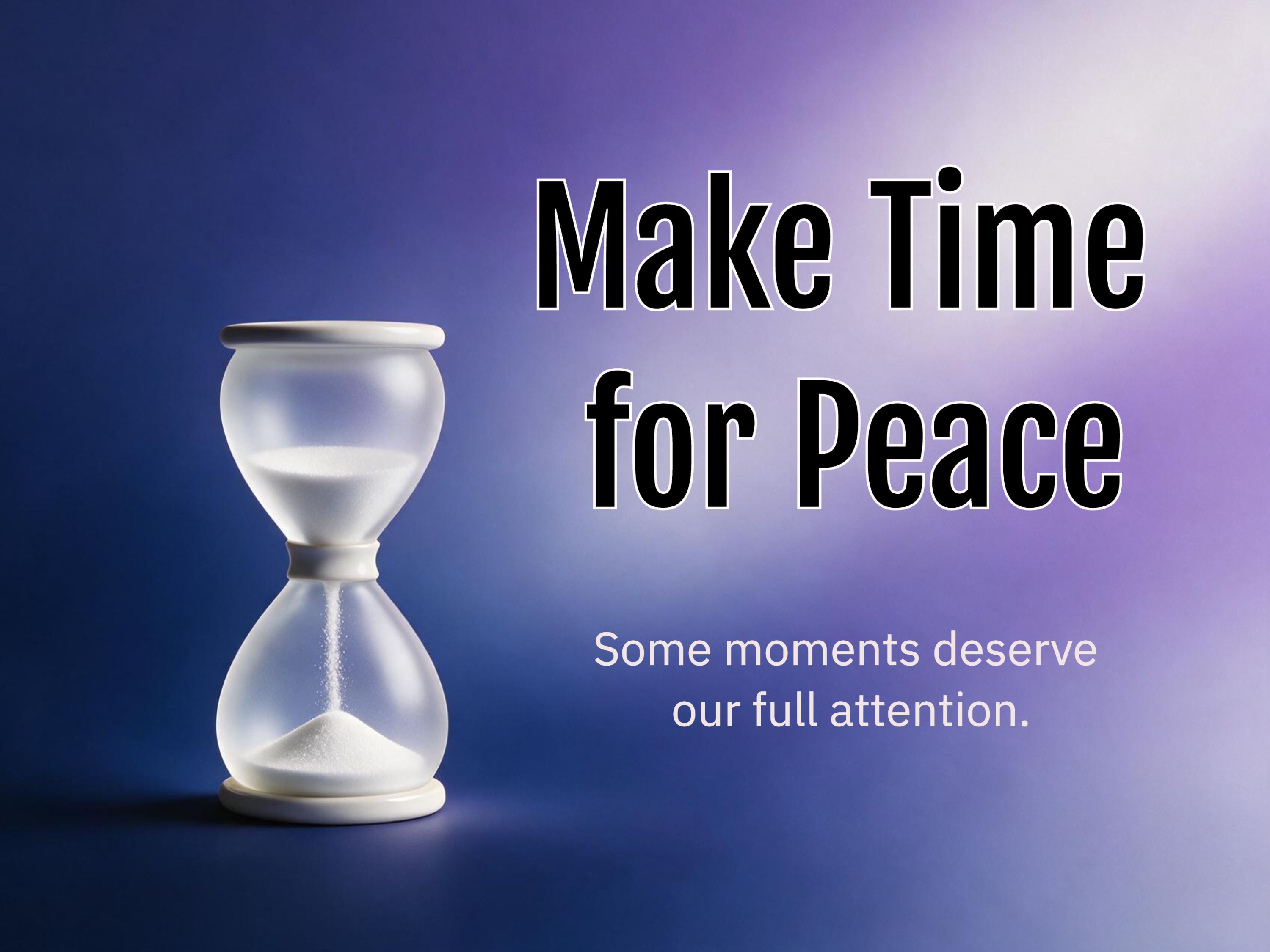 Time to Breathe eCard template preview