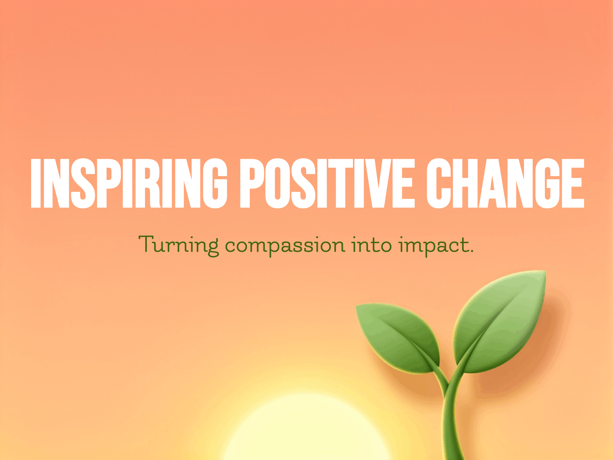 Hope in Action eCard Template