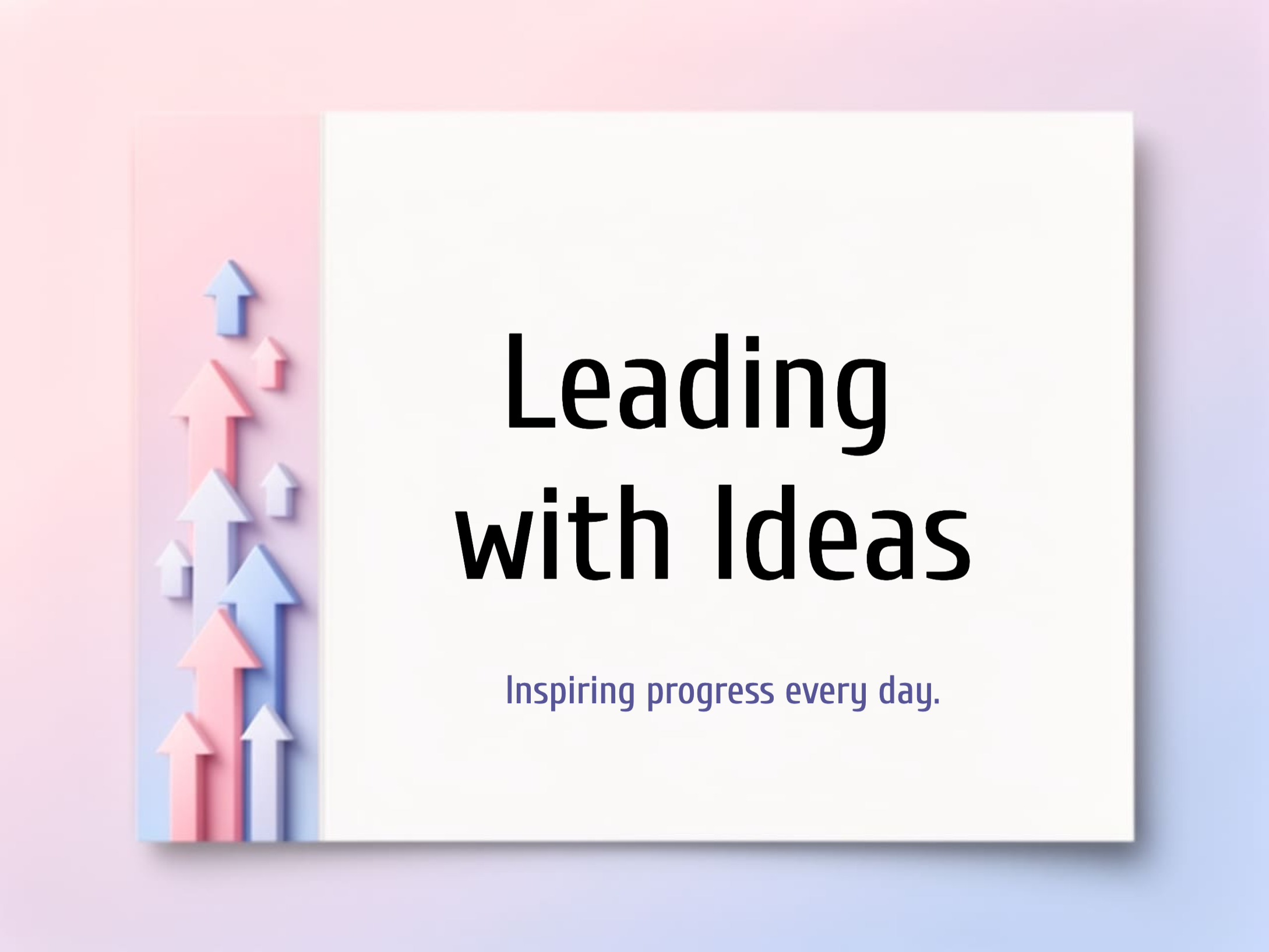 Innovation Leader eCard Template