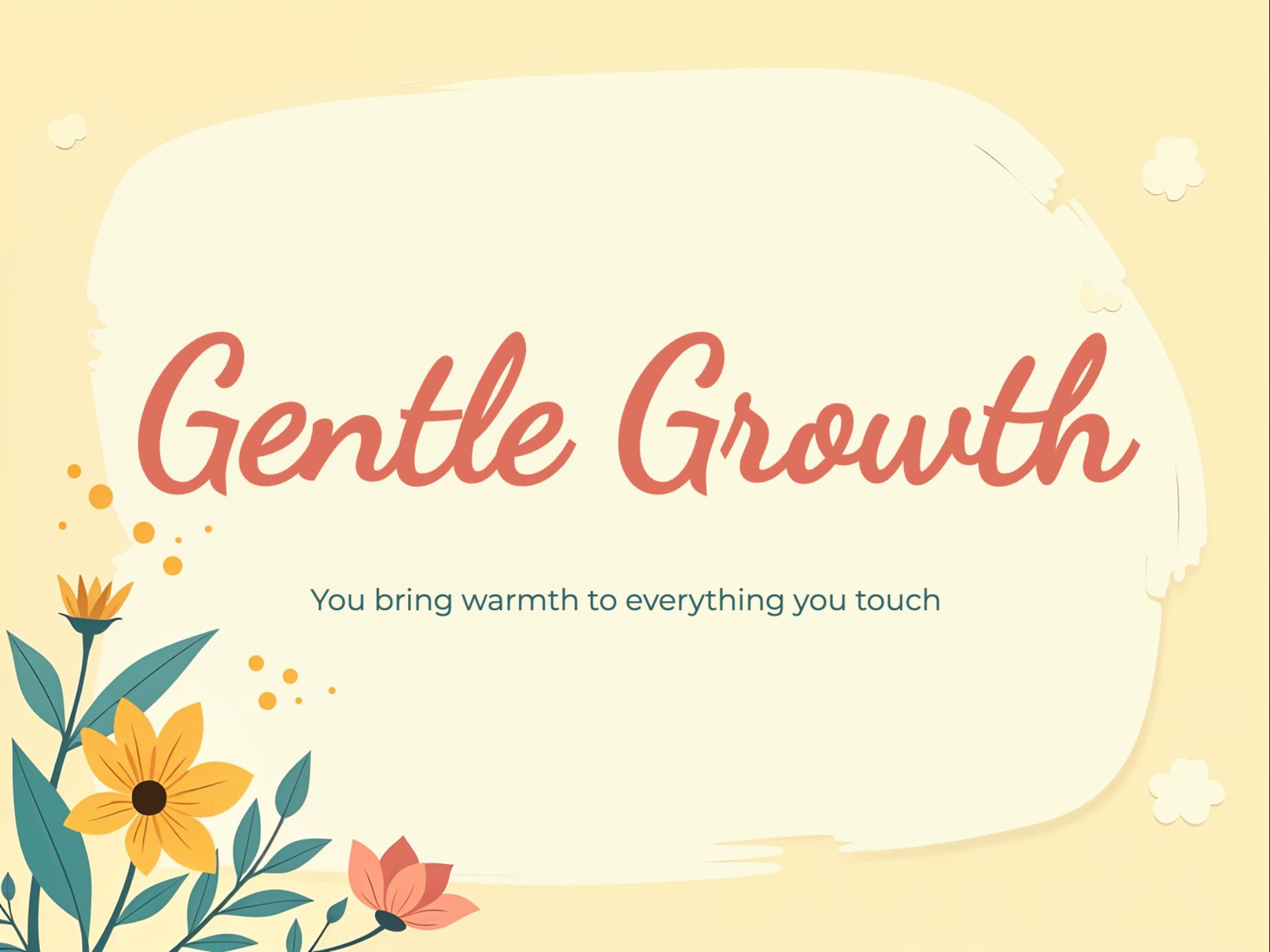 Petals of Love eCard Template