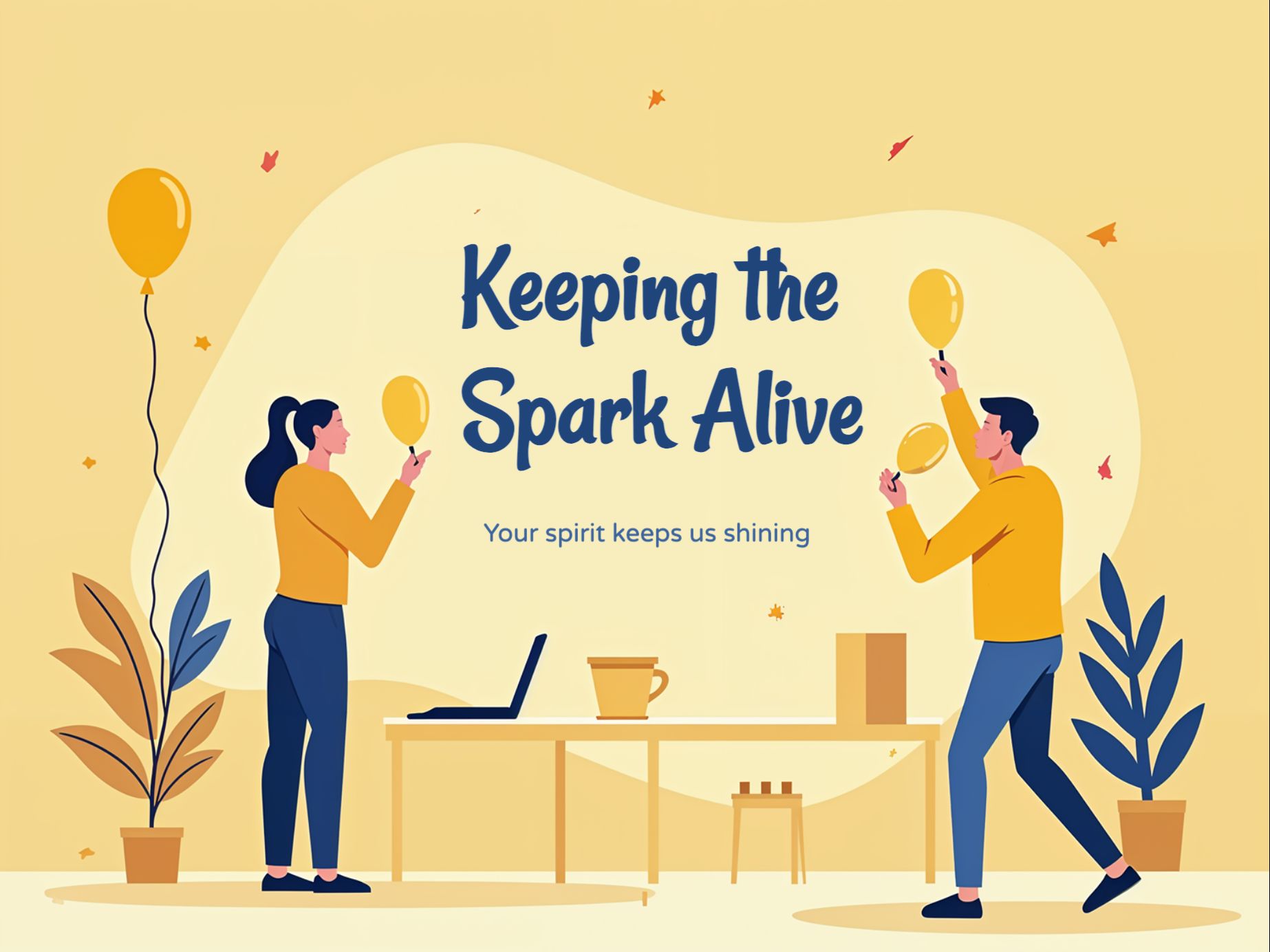 Stay Golden eCard Template