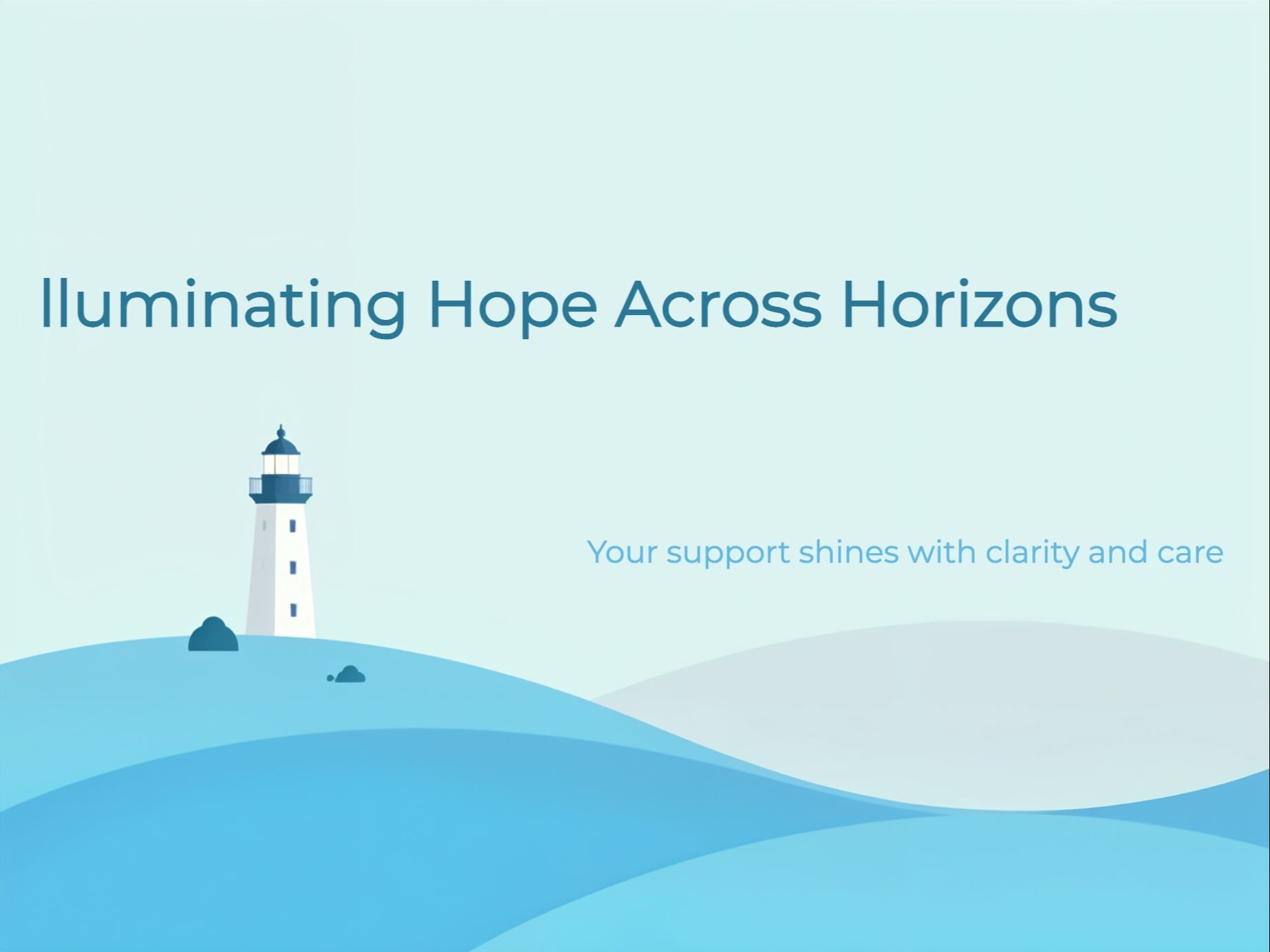 Guiding Blue Light eCard Template