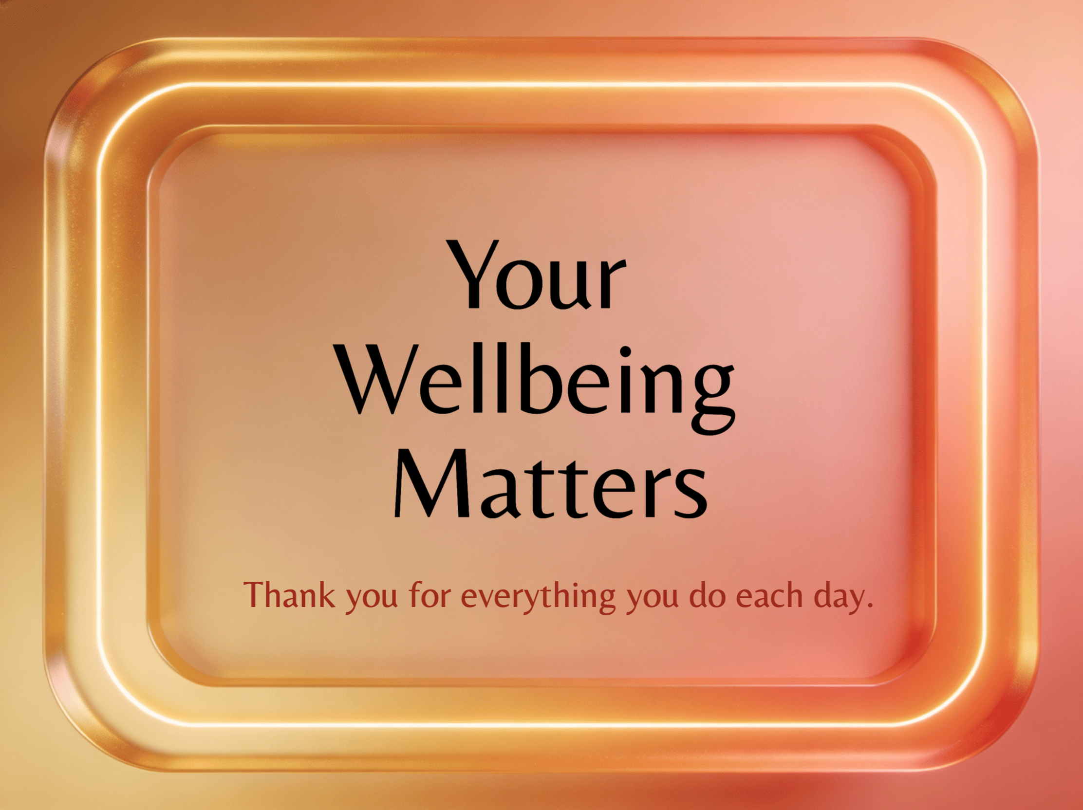 Wellness Starts Here eCard Template