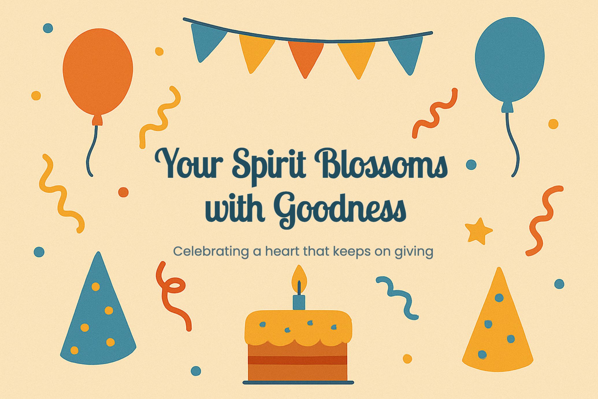 Kindness in Bloom eCard Template