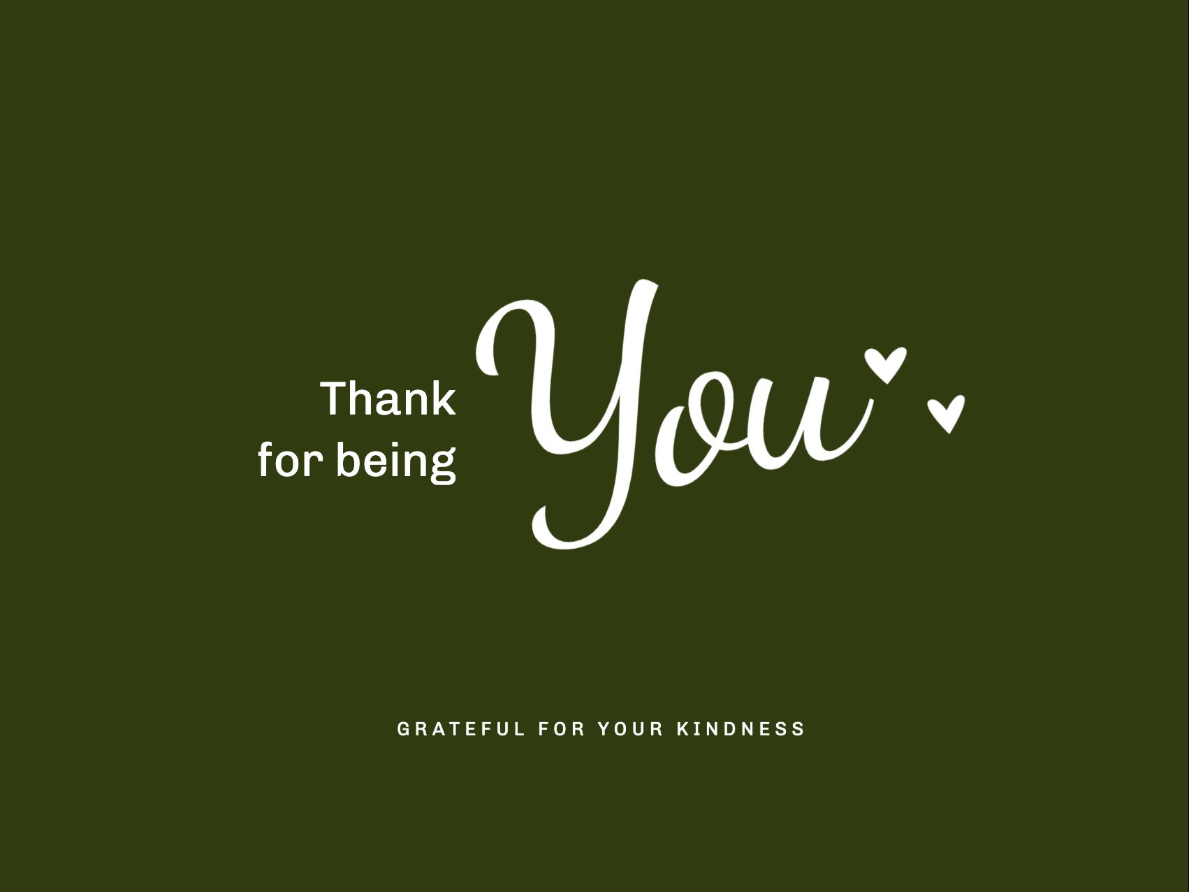 Genuine Appreciation eCard Template