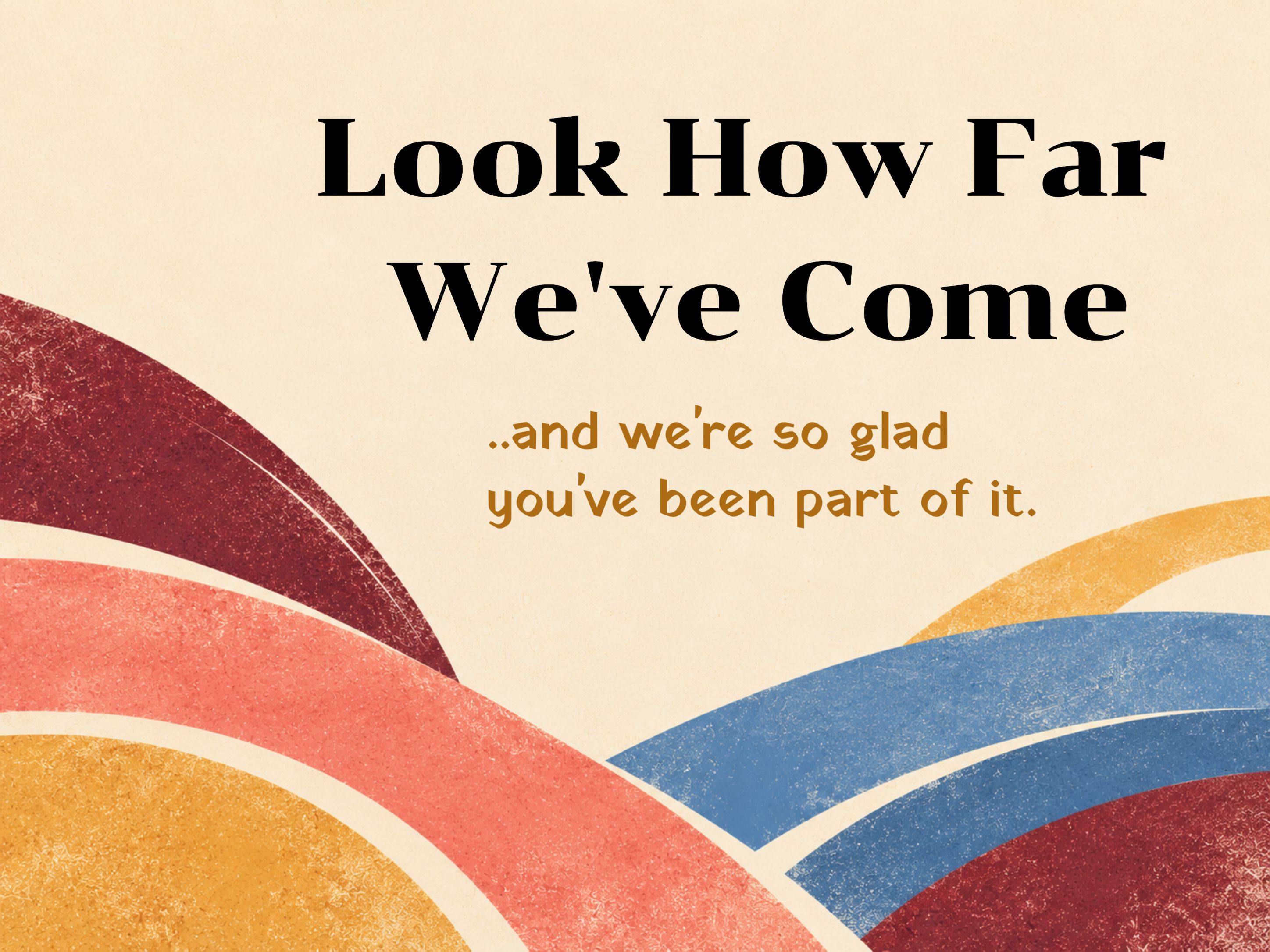 The Long View eCard Template