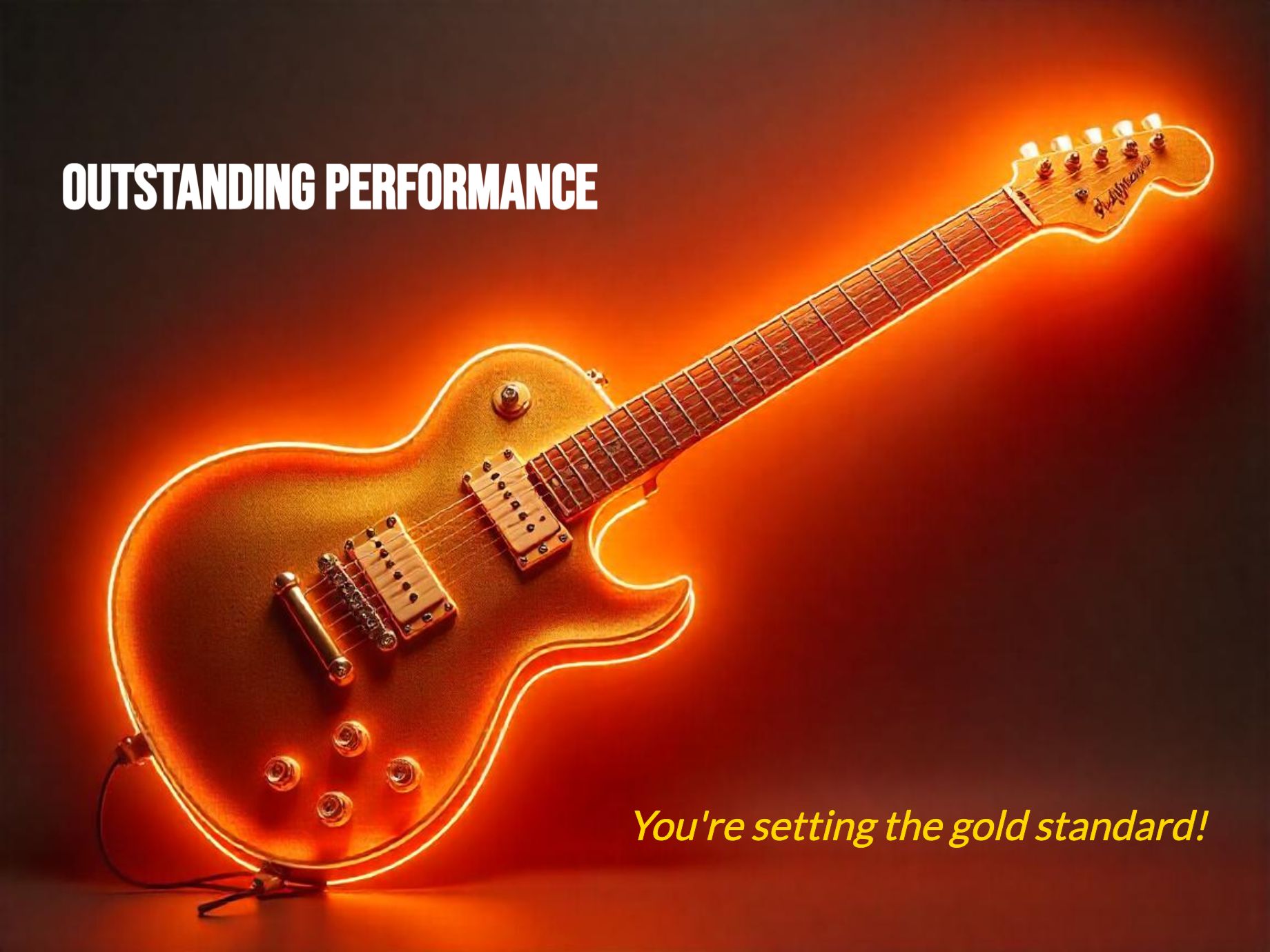 Rockstar of the Month eCard Template