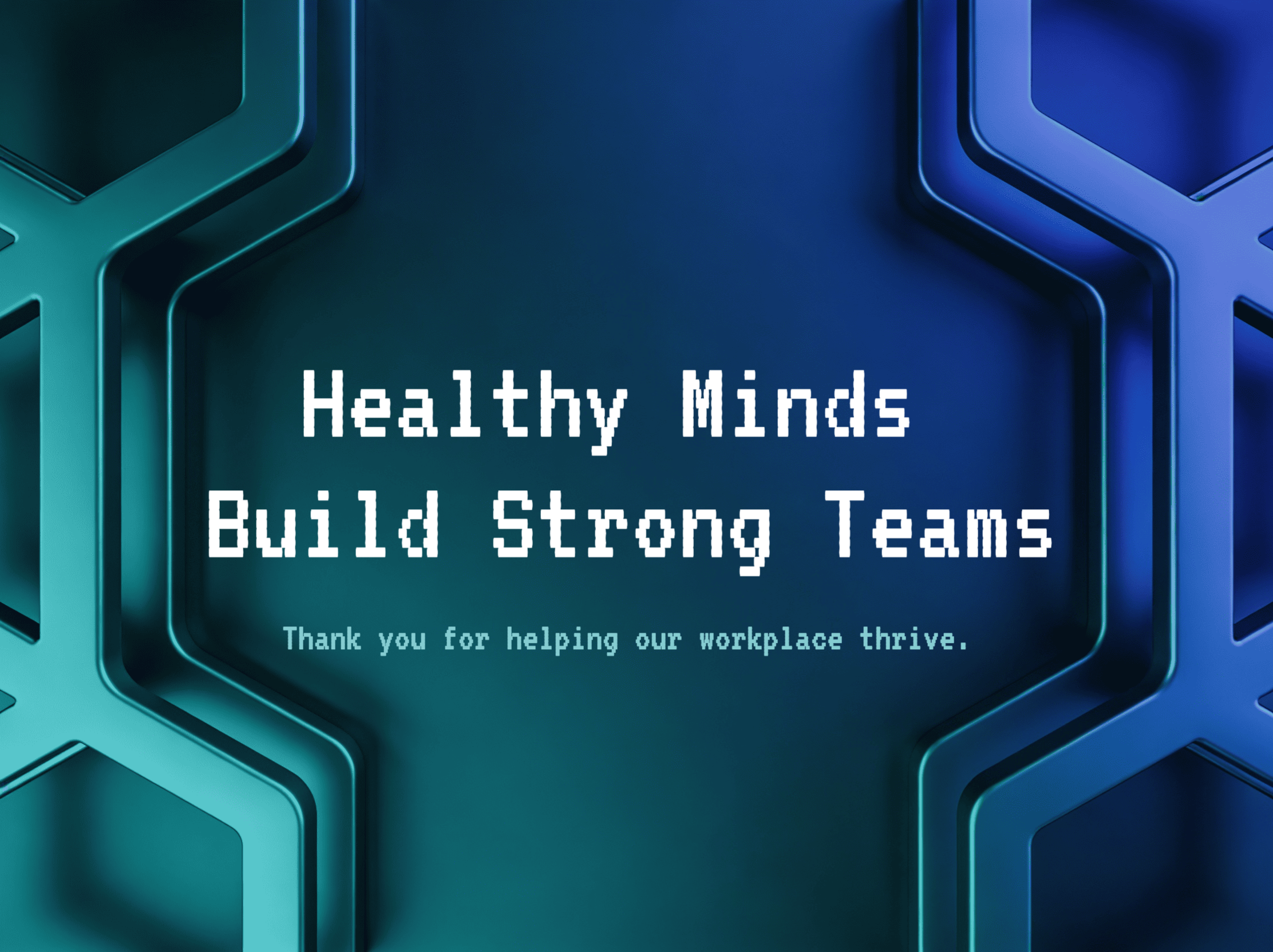 Healthy Teams Thrive eCard Template