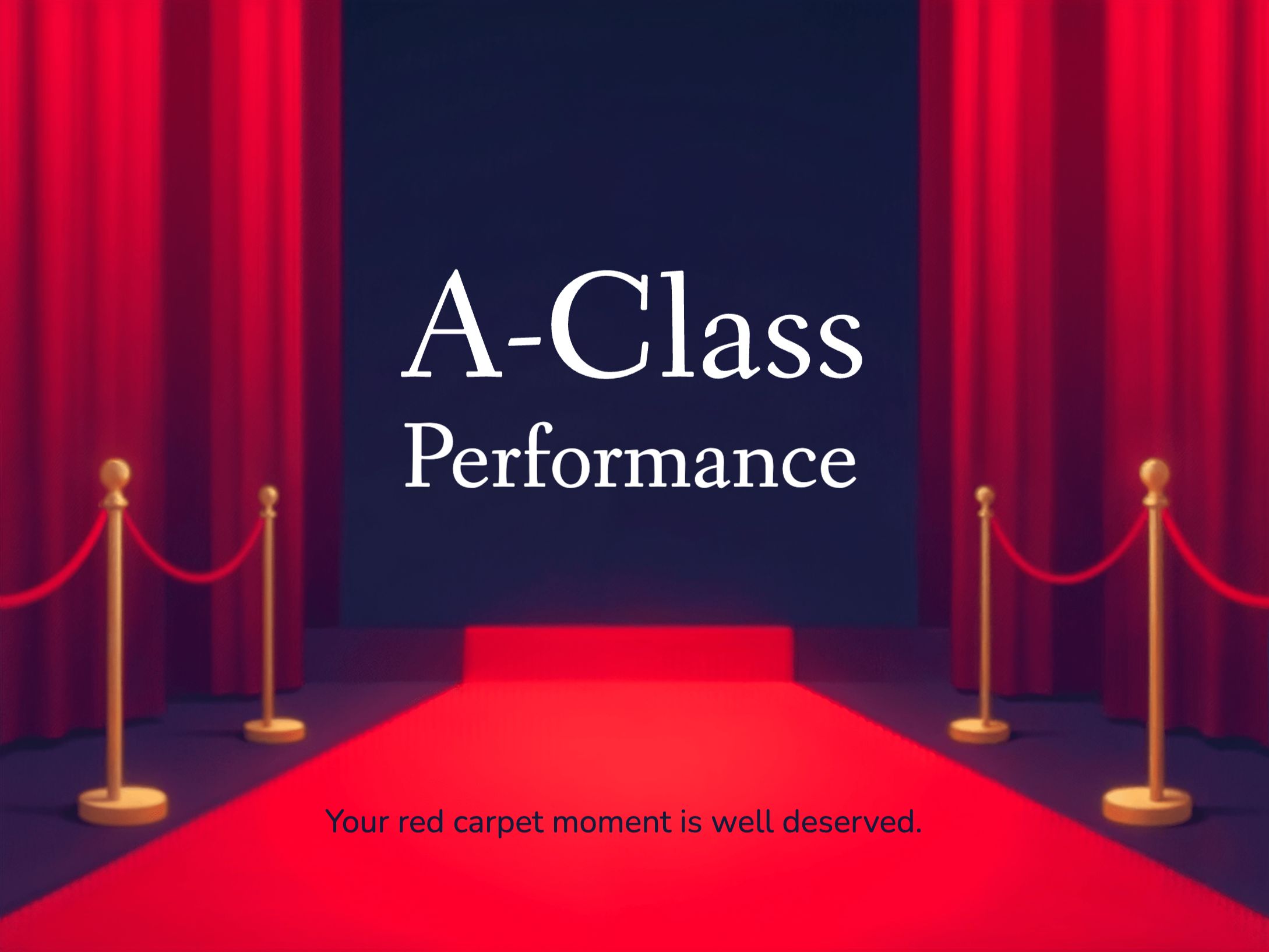  Red Carpet Moment eCard Template