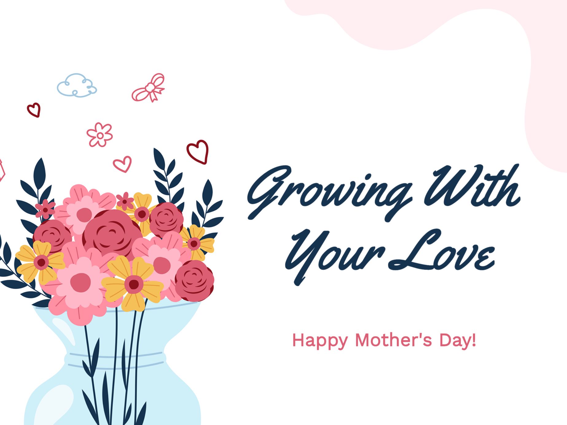  Blooming Love eCard Template