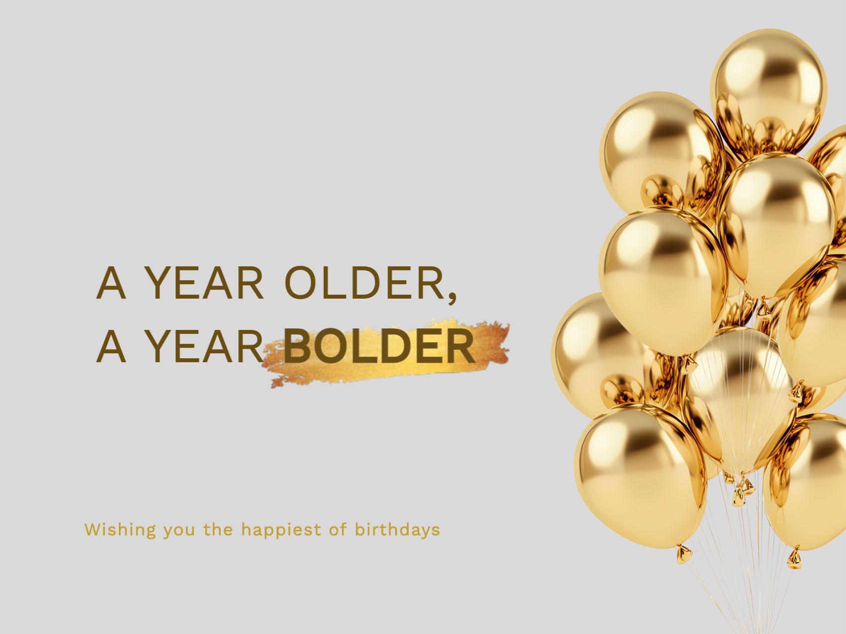 Bold Celebrations eCard Template