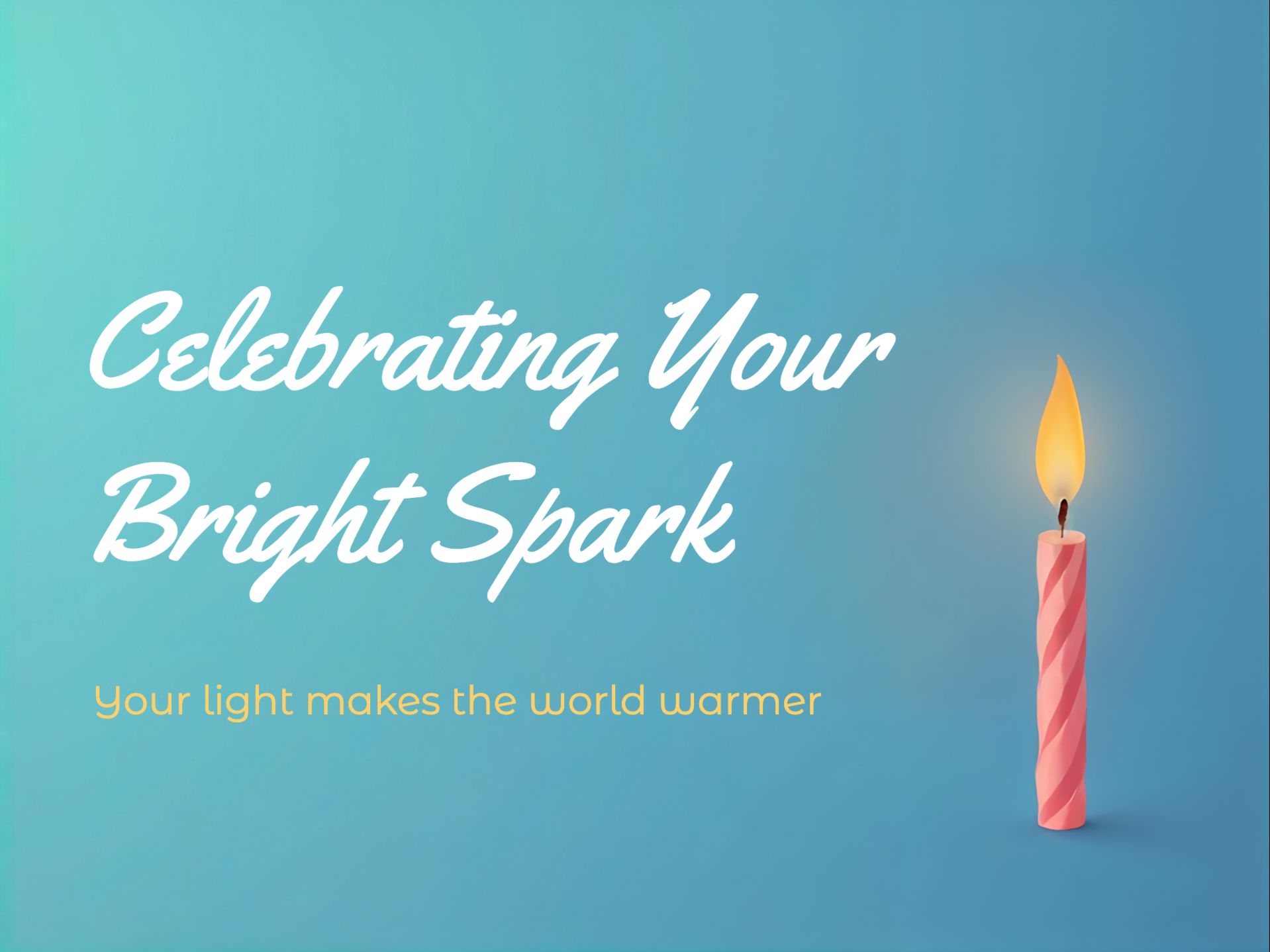 Candlelight Joy eCard Template