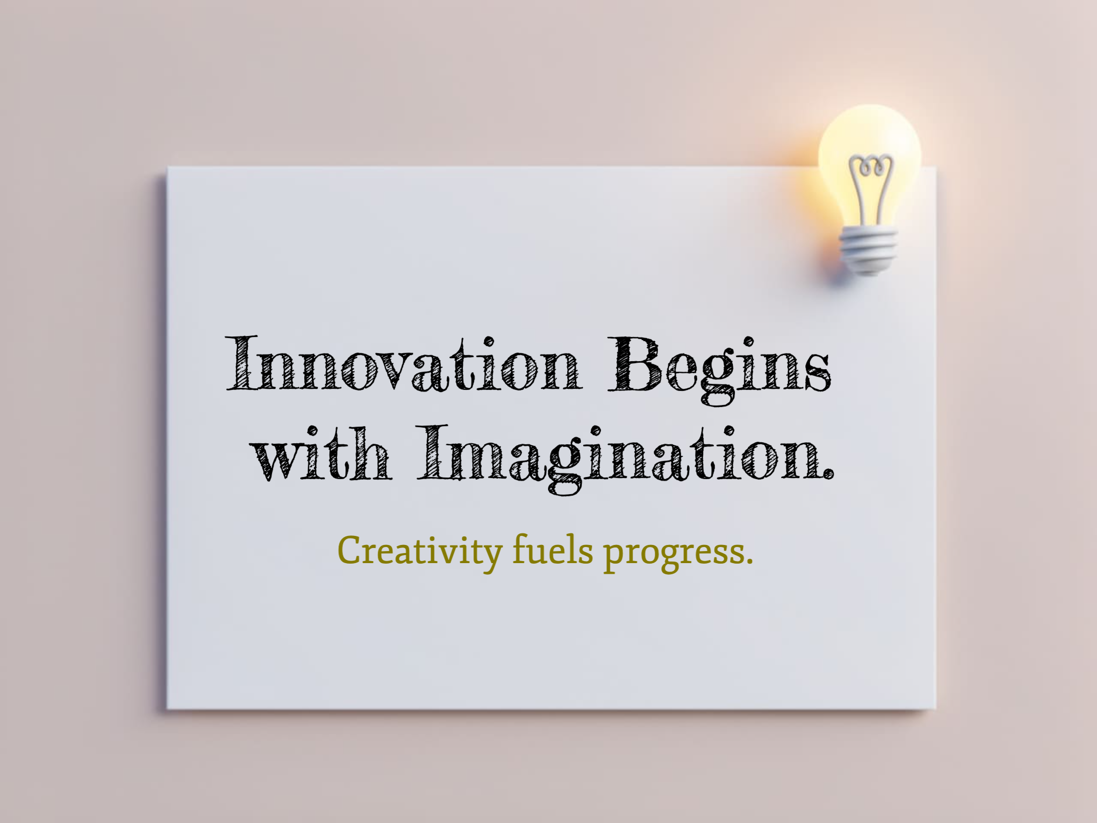 Bright Thinking eCard Template