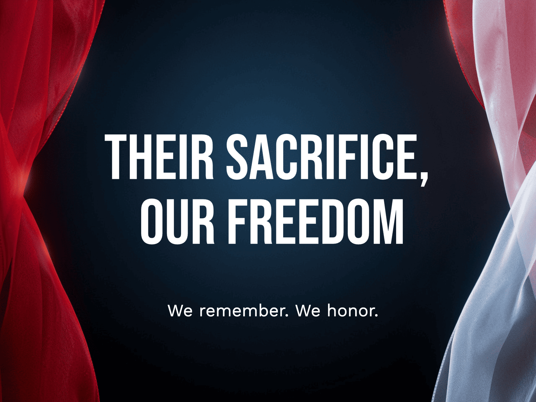 Remembering Our Heroes eCard Template