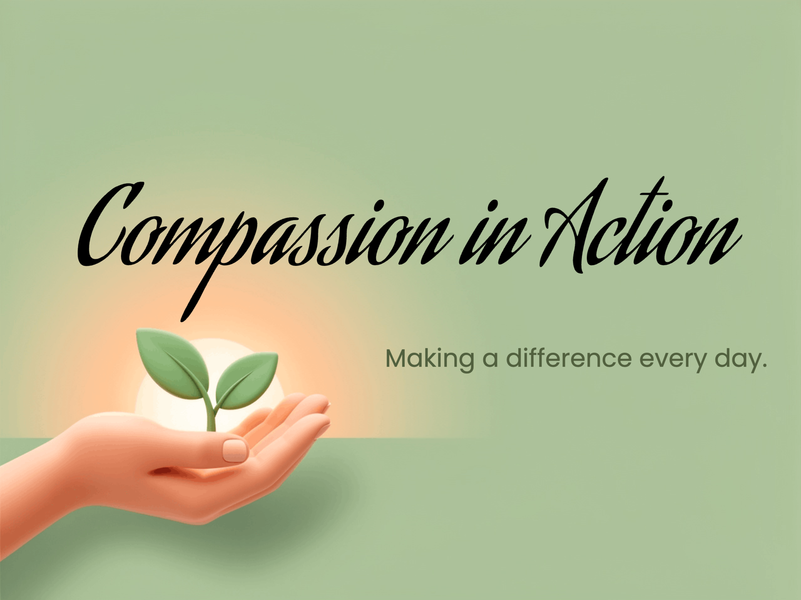 Honoring Humanitarian Hearts eCard Template