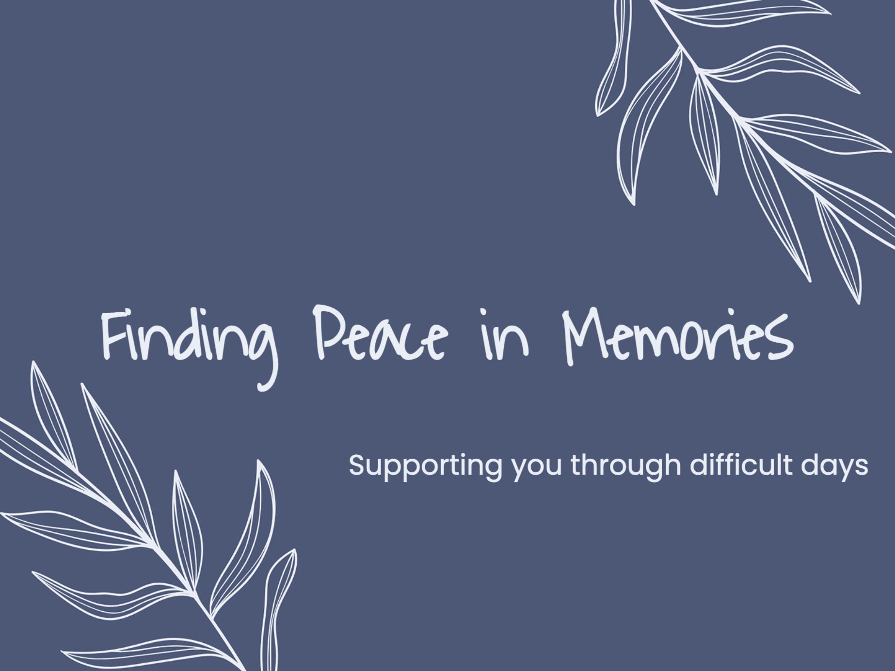 Gentle Comfort eCard Template