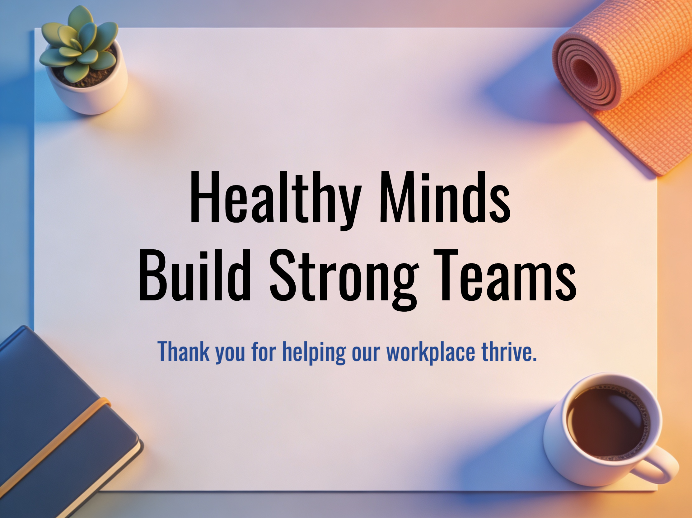 Healthy Teams Thrive eCard template preview