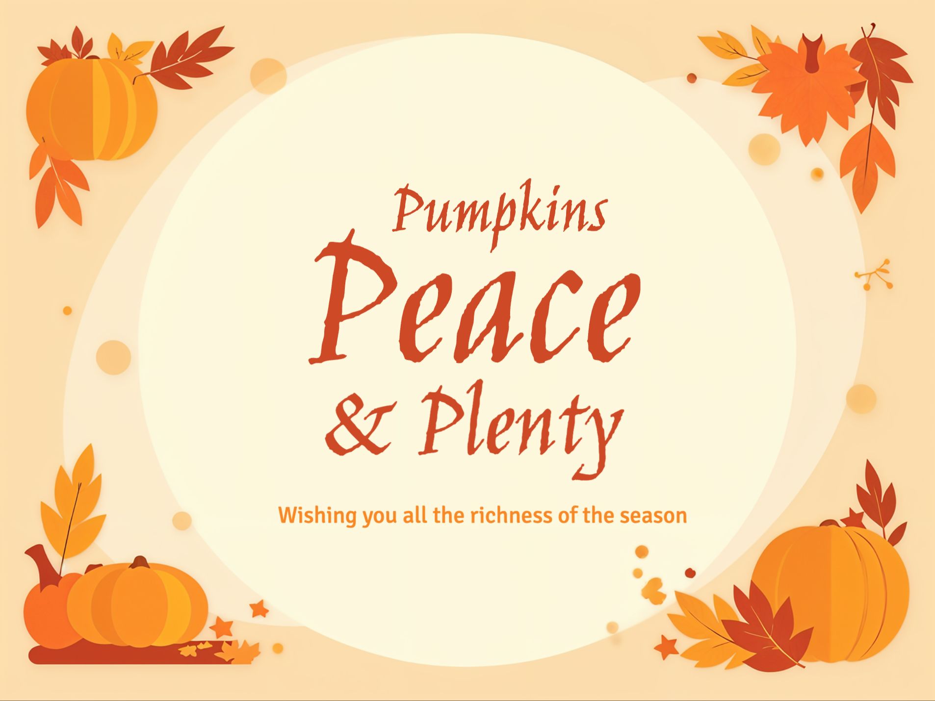 Seasoned with Thanks eCard Template