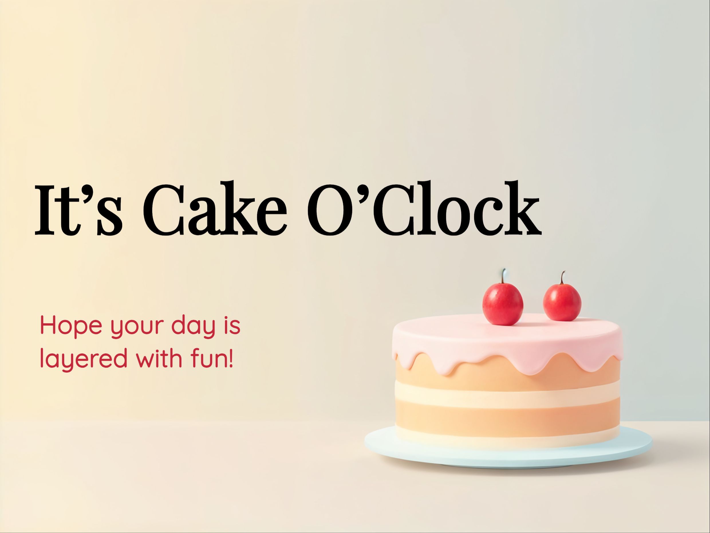 Piece of the Party eCard Template